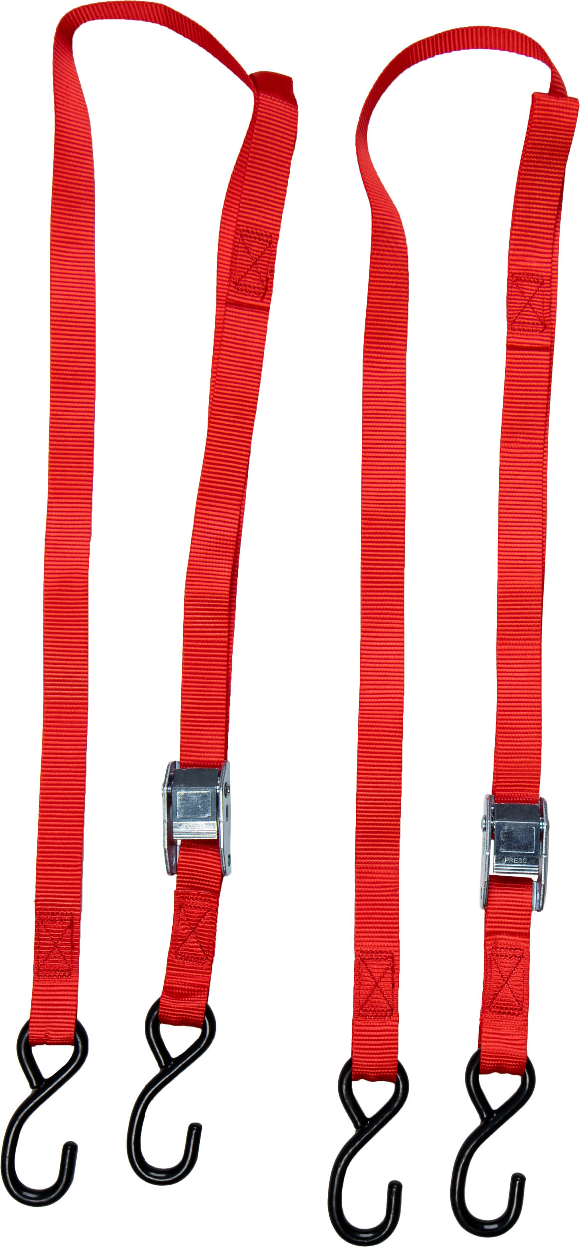 1" X 6' TIE-DOWN SOFT-TIE RED 2/PK