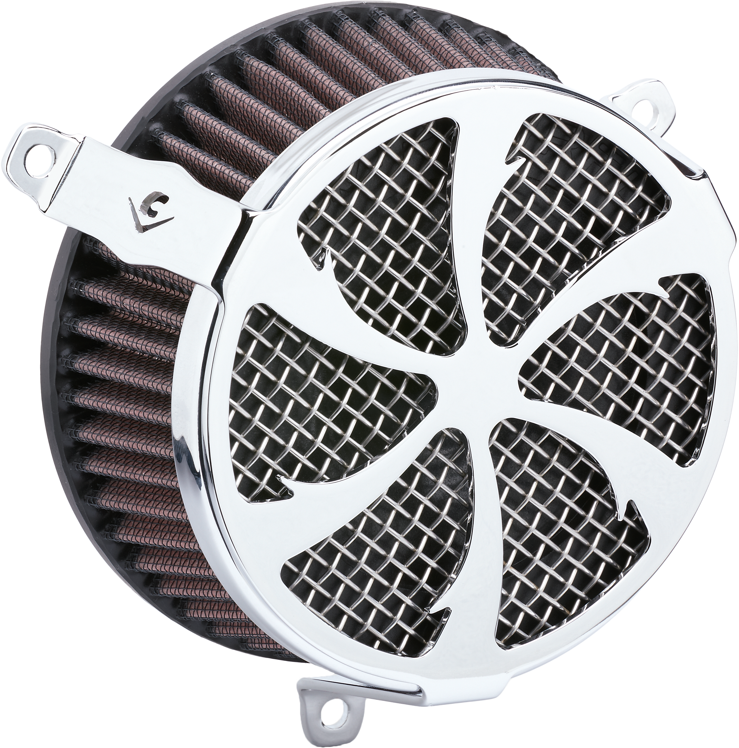 AIR INTAKE SWEPT CHROME HON VT1300CR/CS/CT/CX 10-19