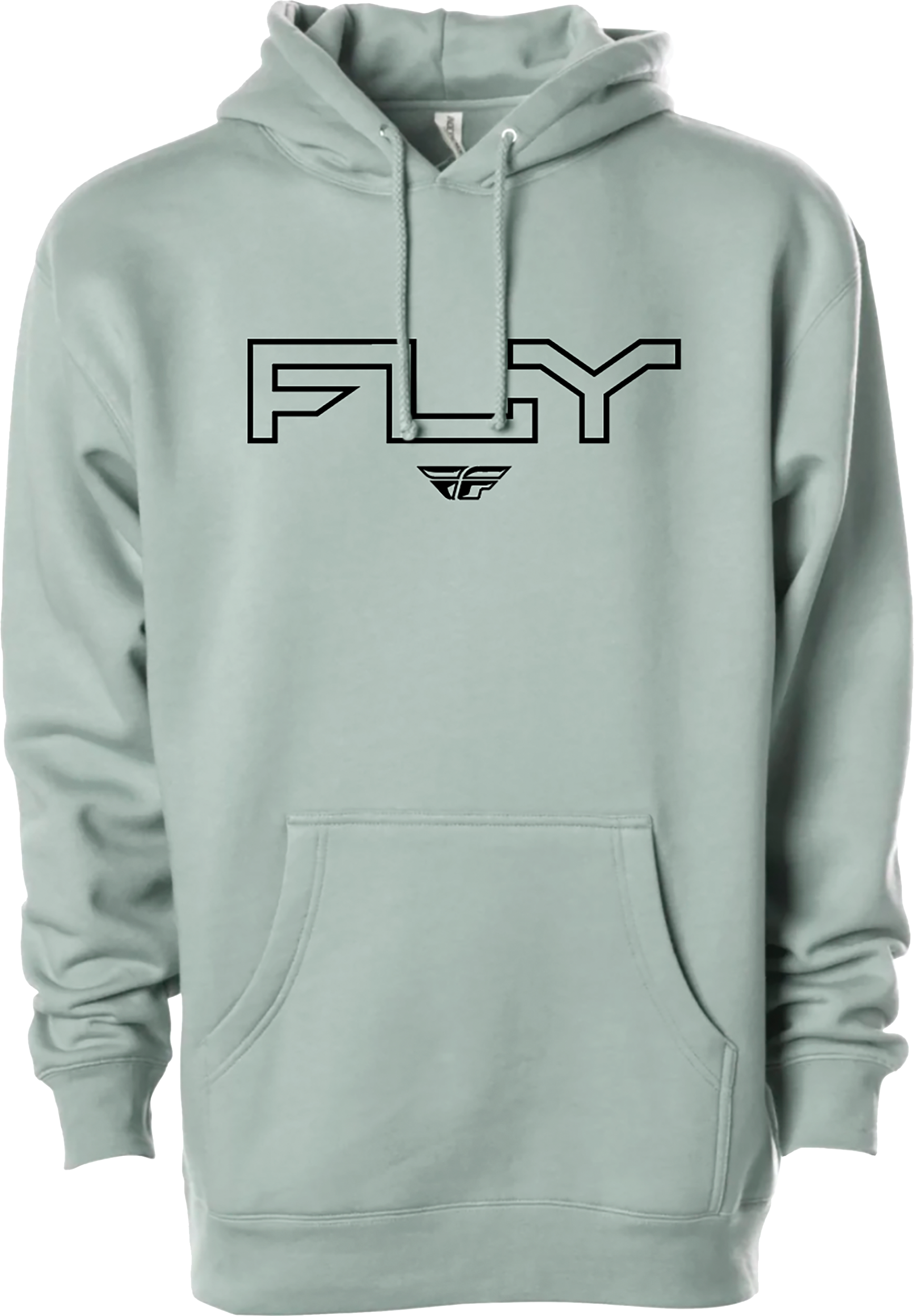 YOUTH FLY EDGE HOODIE DUSTY SAGE YS/YM