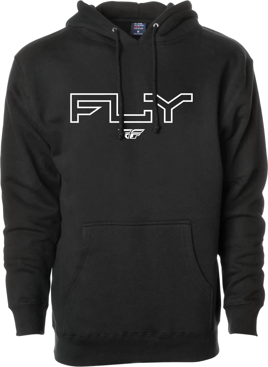 YOUTH FLY EDGE HOODIE BLACK YL/YX
