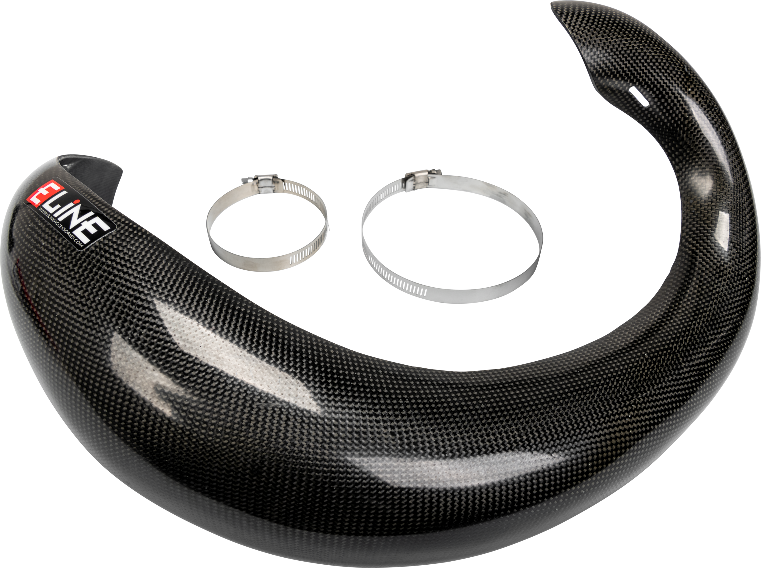 CARBON FIBER PIPE GUARDS GAS/HUS/KTM