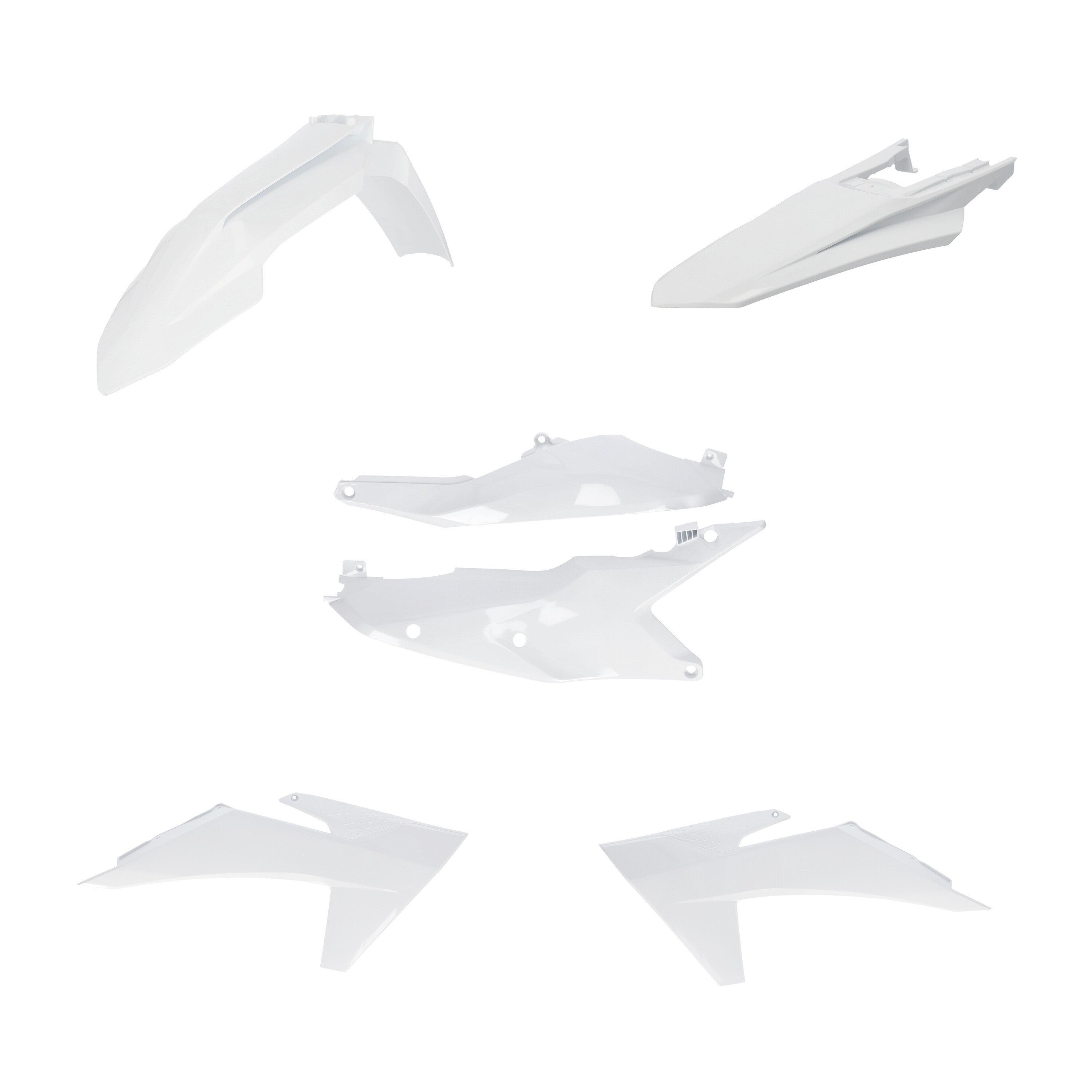 PLASTIC KIT KTM WHITE