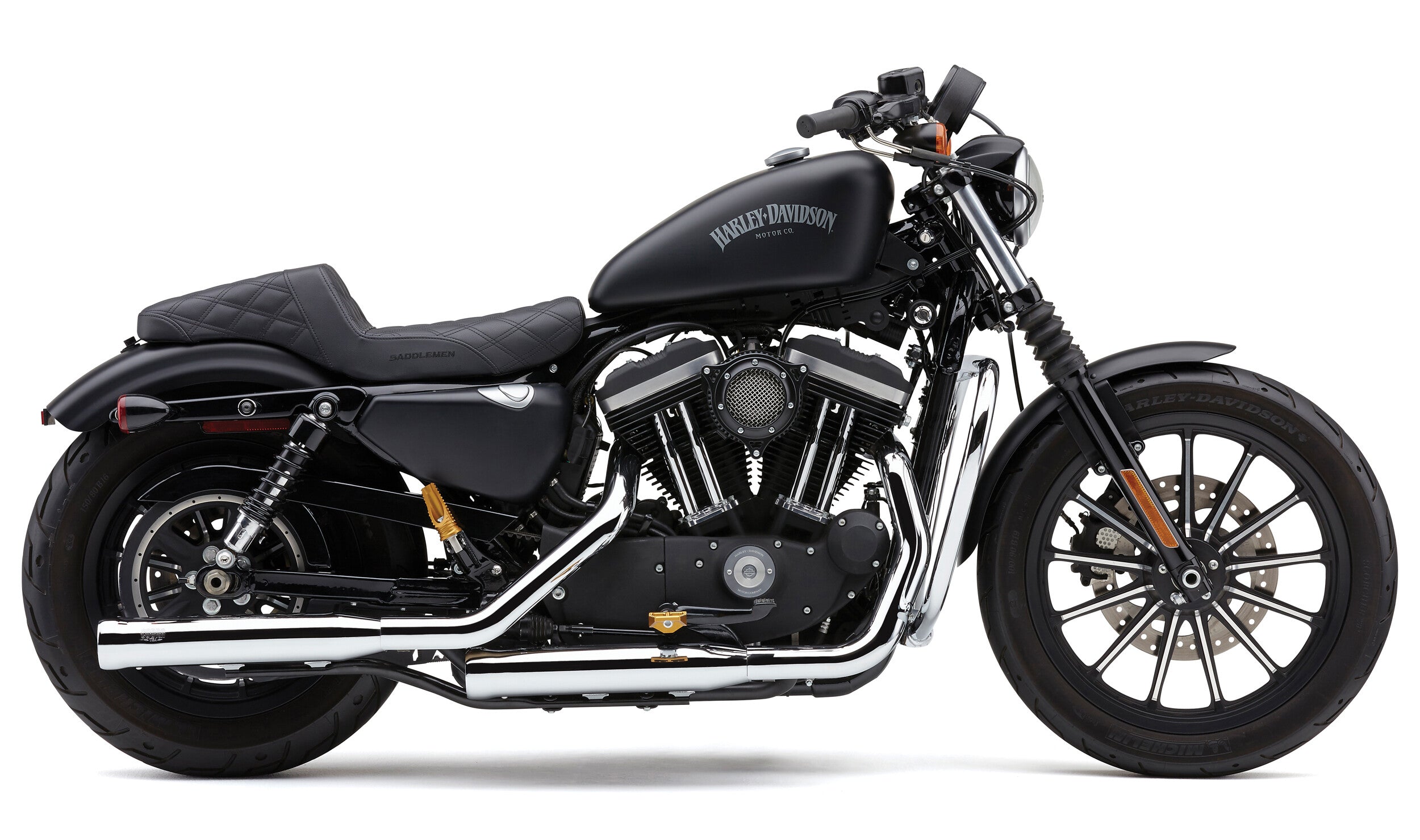 3" NH SERIES SLIP-ONS CHROME SPORTSTER 14-24