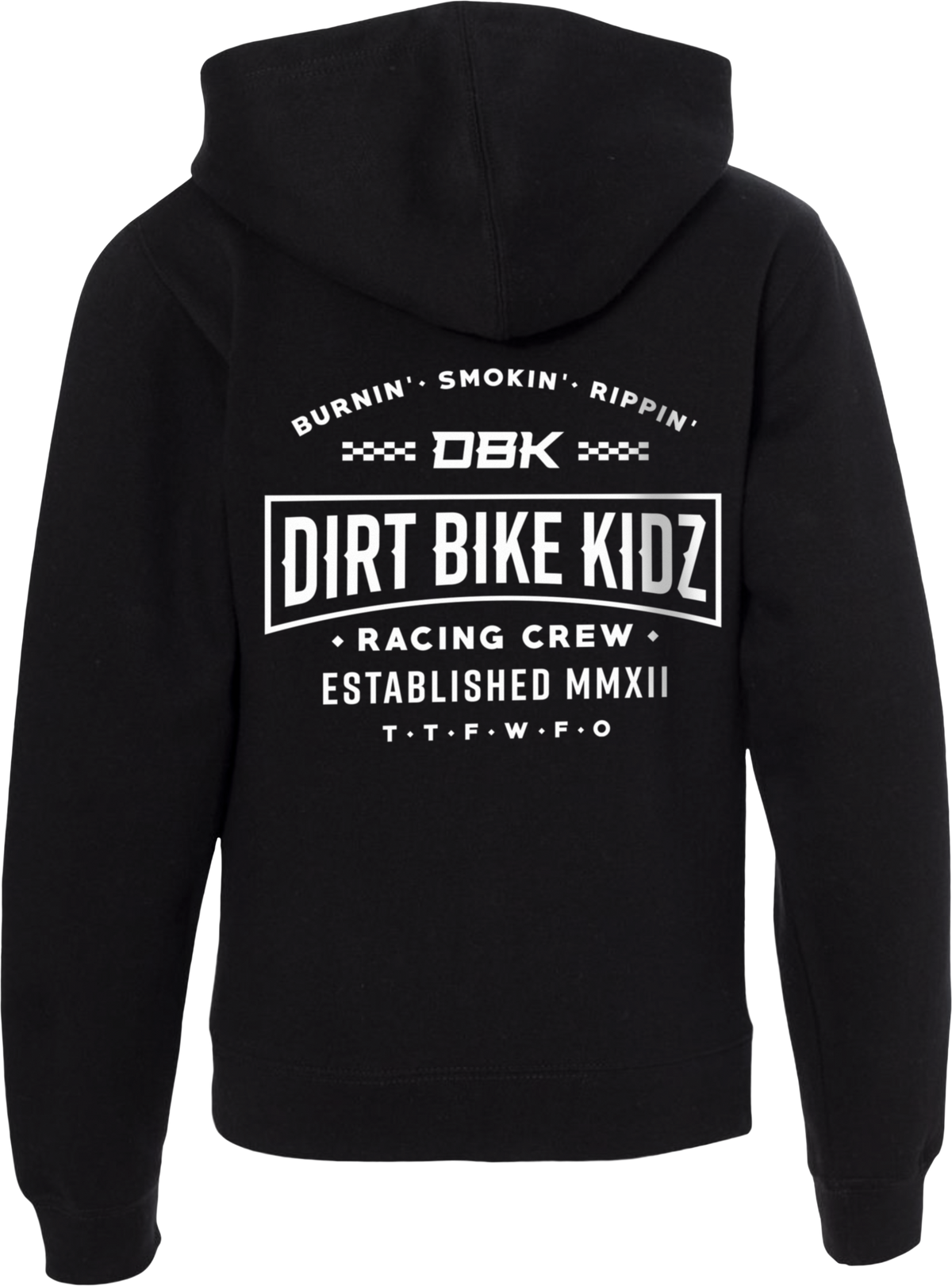 SPEED & STYLE YOUTH ZIP HOOD BLACK YM