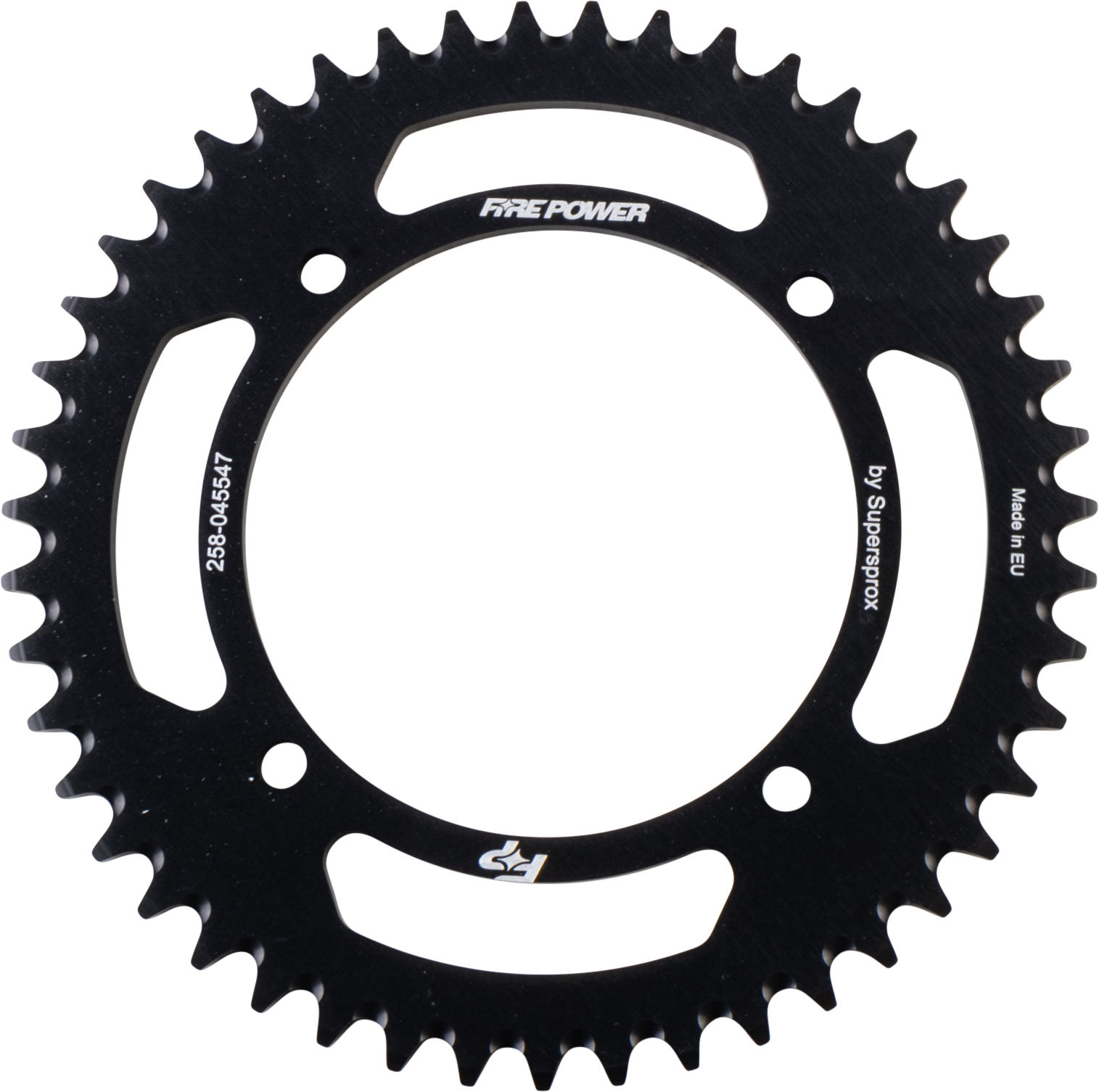 REAR SPROCKET ALUMINUM 47T BLK