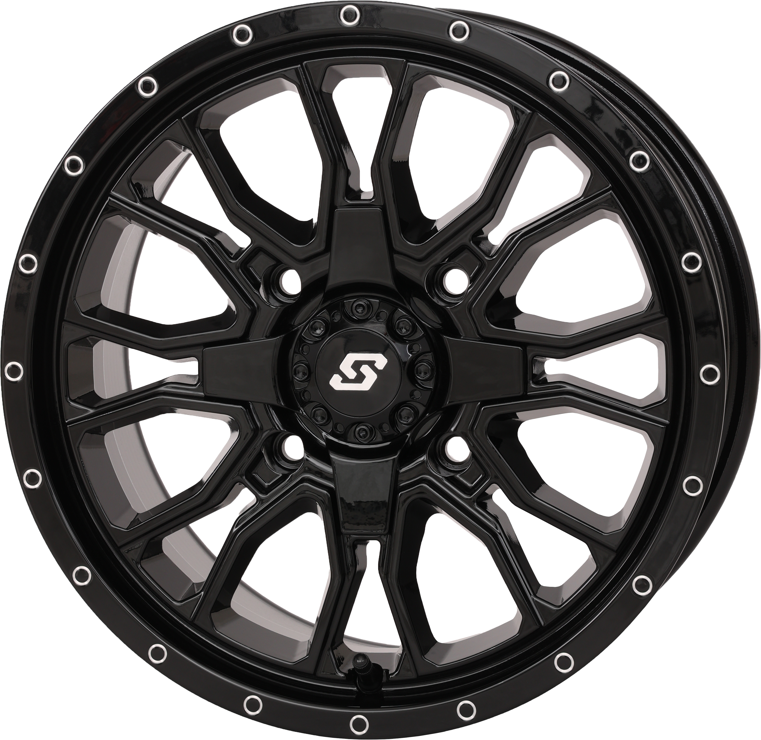FUSION DD WHEEL 15X7 5+2 4/137 & 4/156 GLOSS BLACK