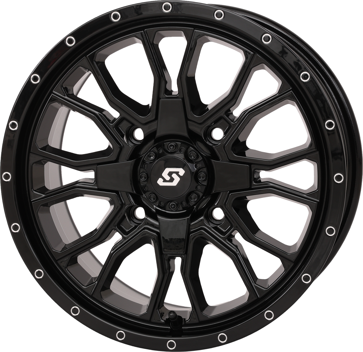 FUSION DD WHEEL 15X7 5+2 4/137 & 4/156 GLOSS BLACK