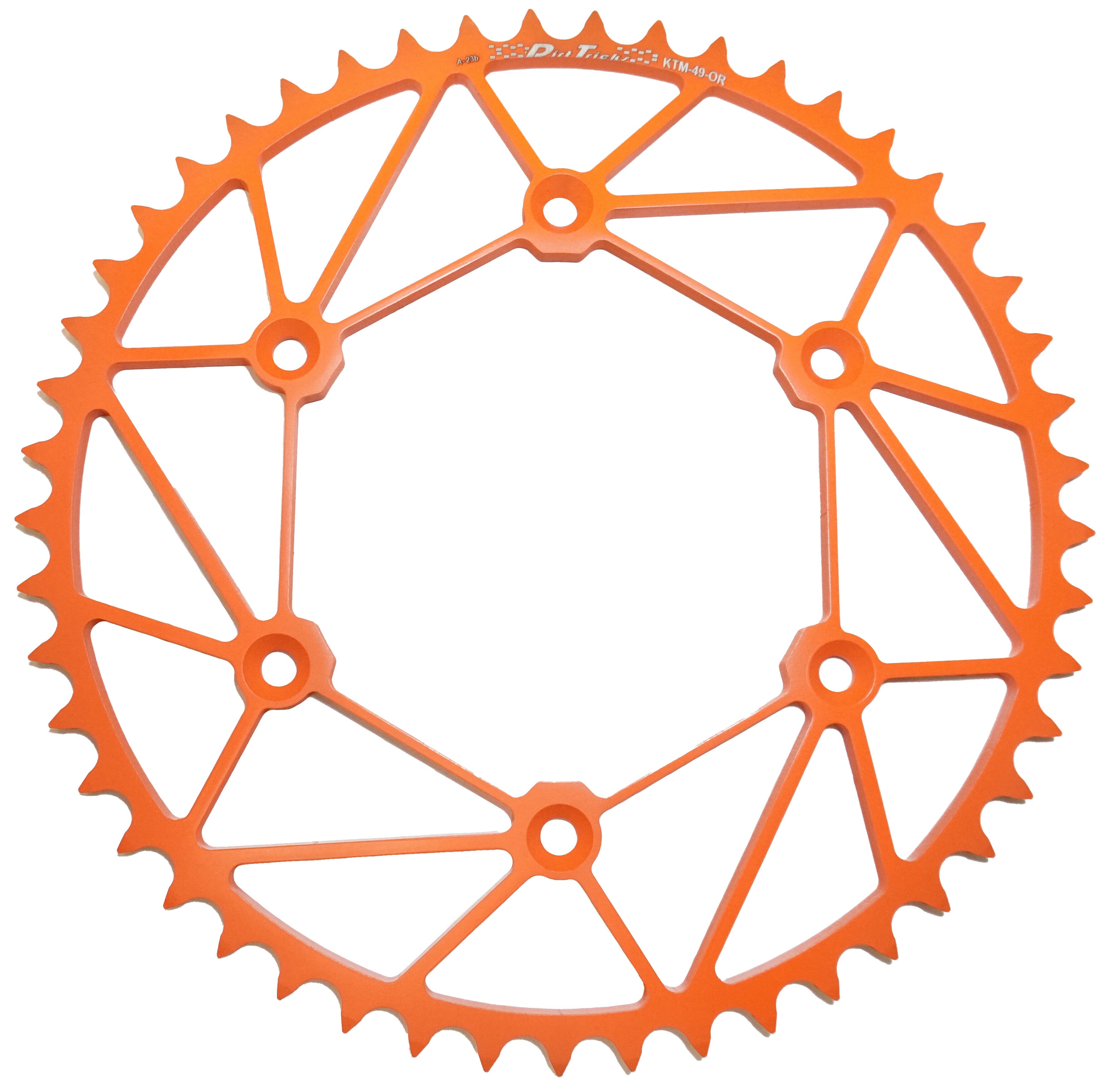 REAR SPROCKET CHROMOLY 46T-520 INFERNO KTM/HUS/GAS
