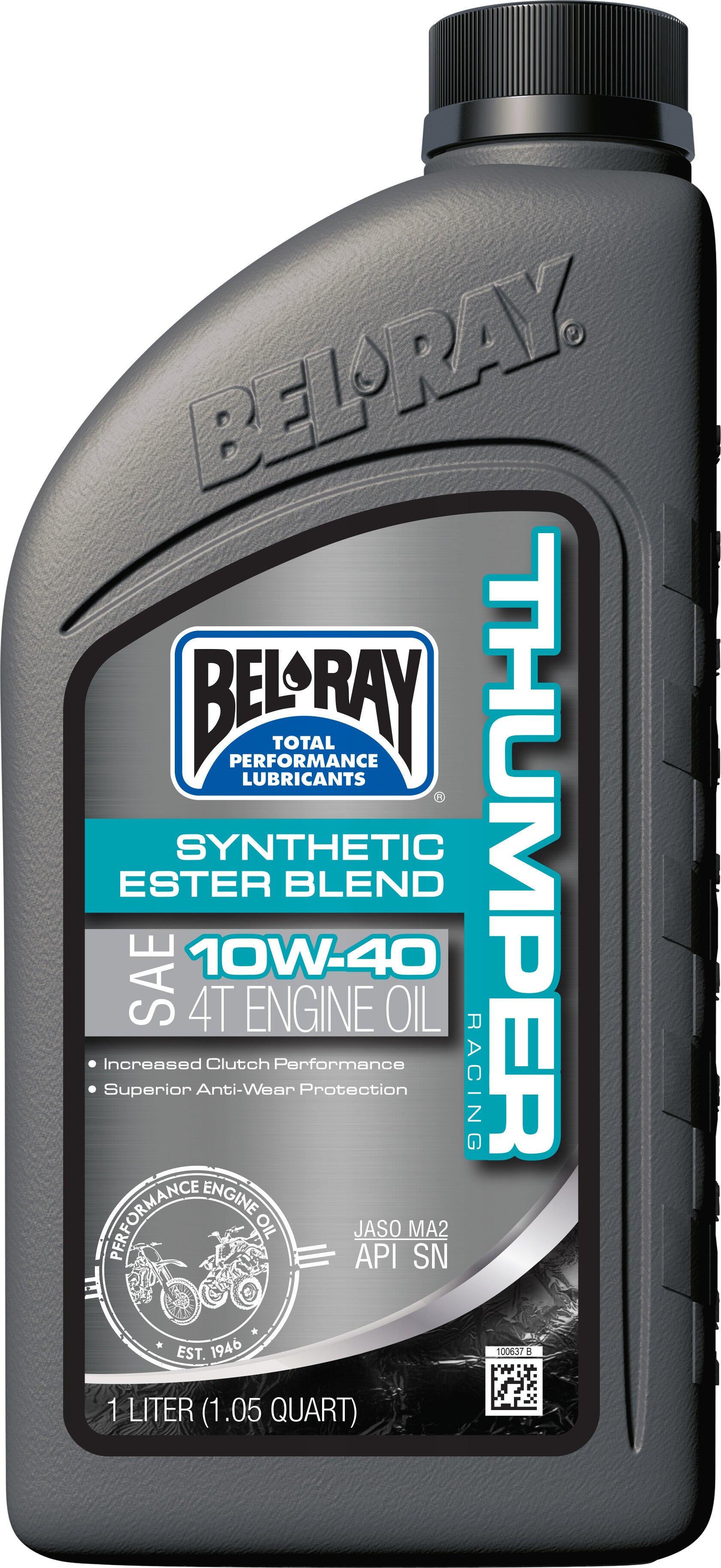 THUMPER SEMI-SYN ESTER 10W40 1L (12/CASE SOLD EA)