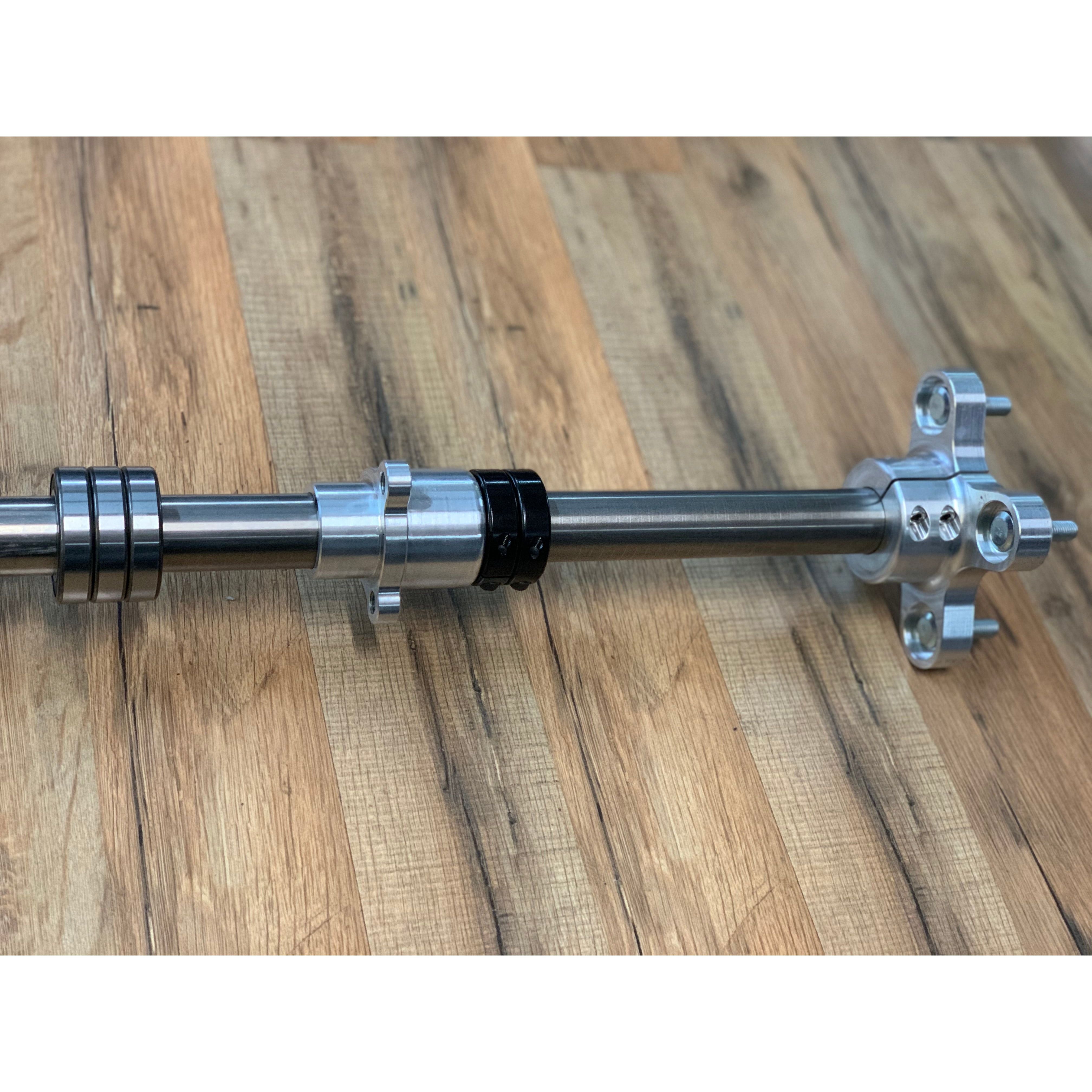 Titanium Axle - (2) Wheel Hubs
