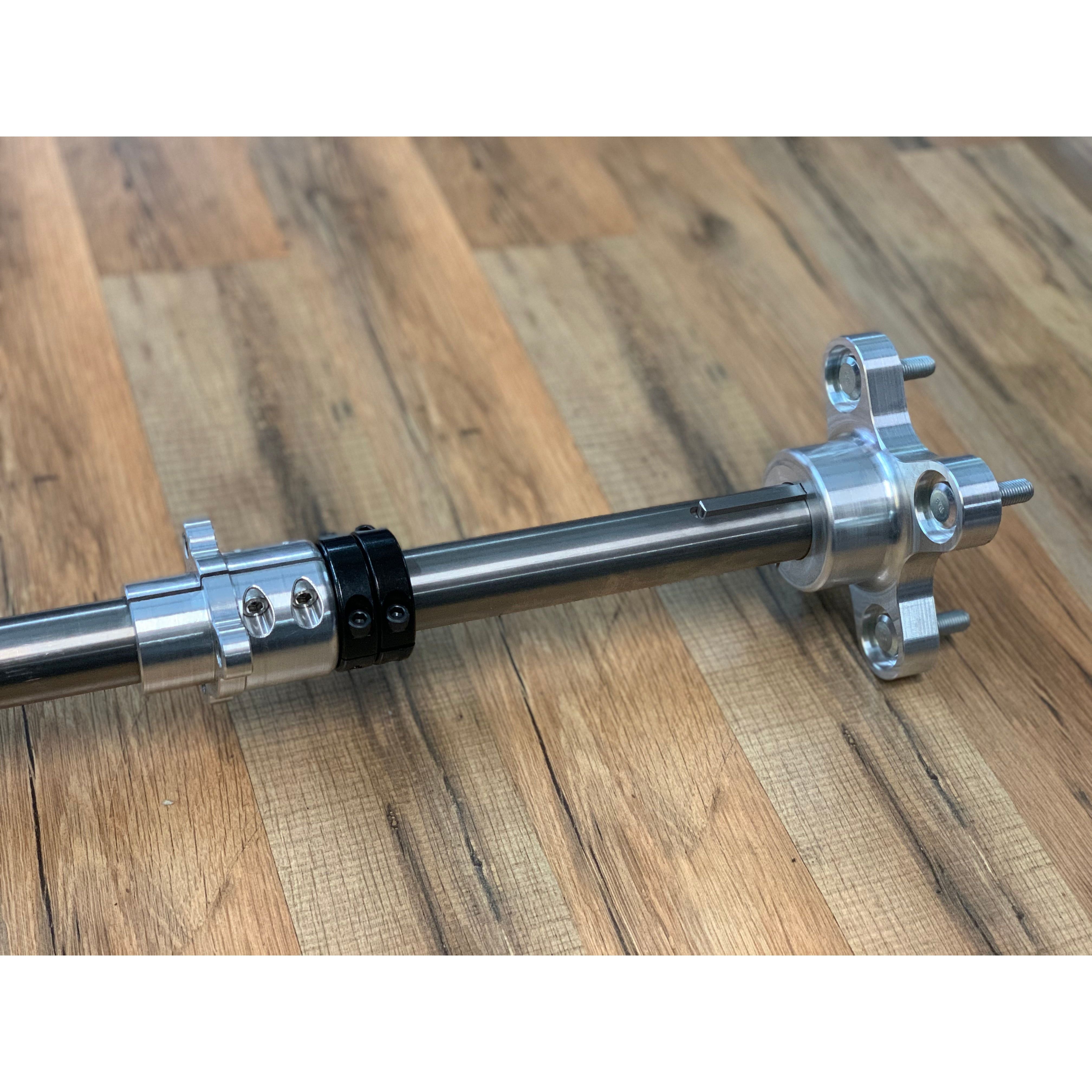 Titanium Axle - (2) Wheel Hubs