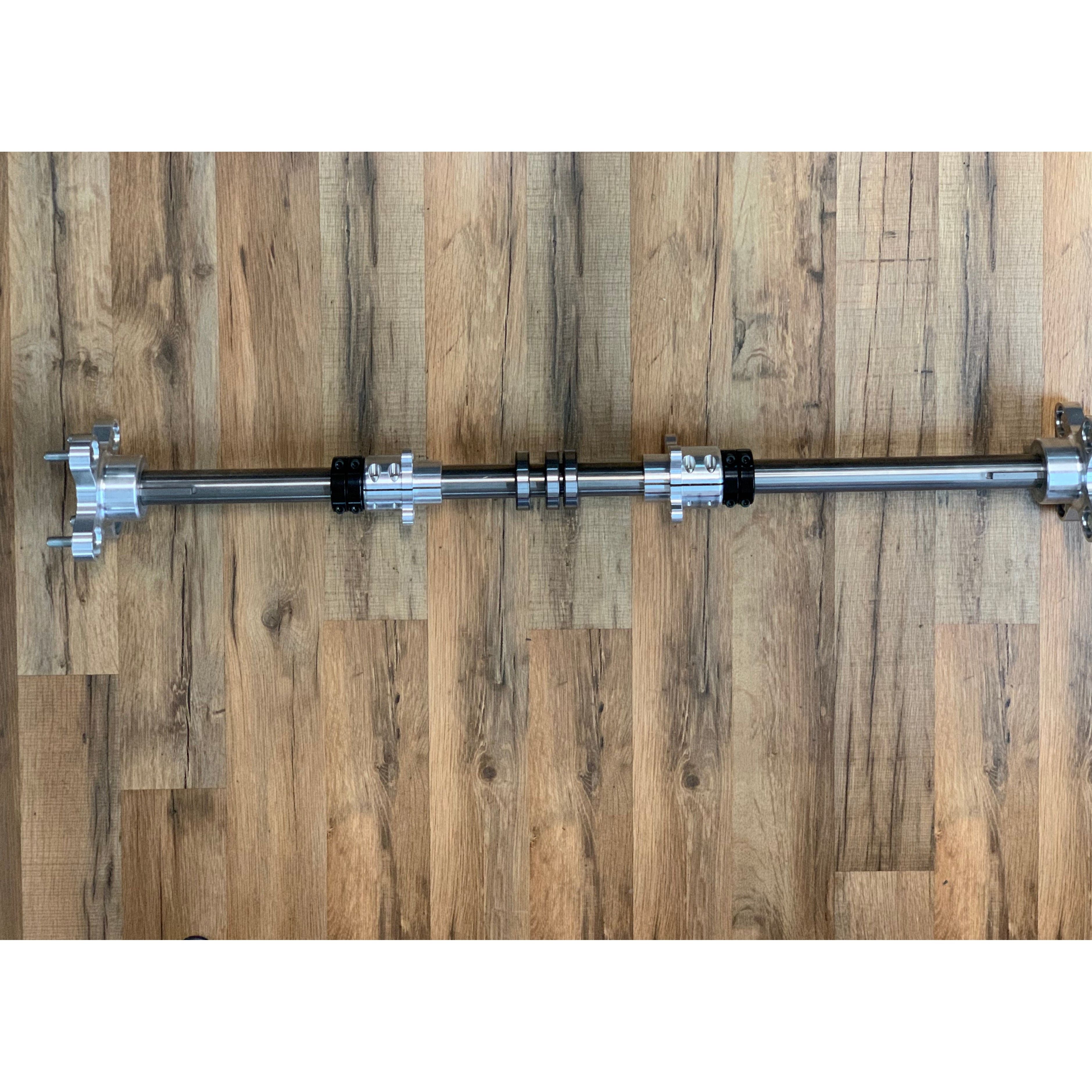 Titanium Axle - (2) Wheel Hubs