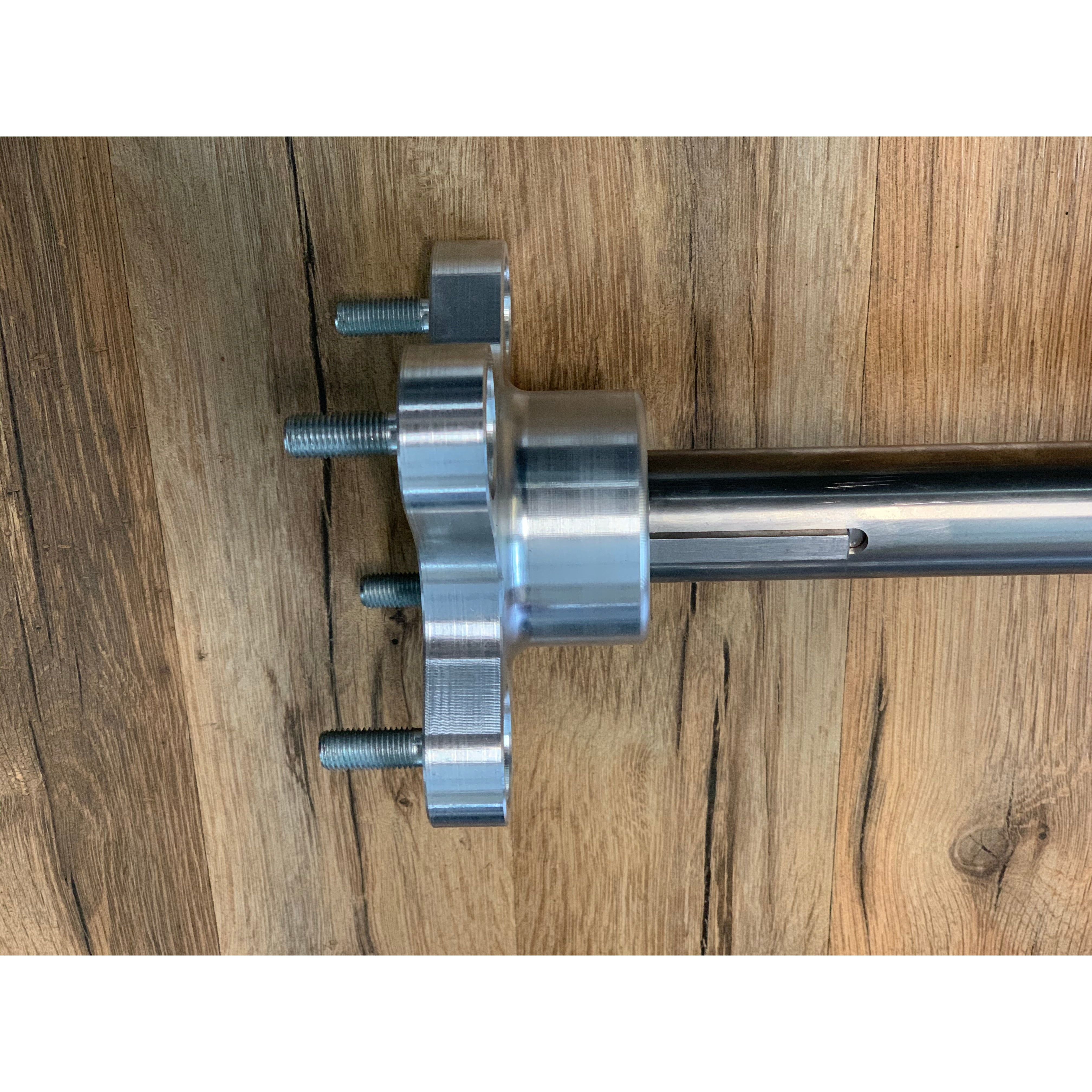 Titanium Axle - (2) Wheel Hubs