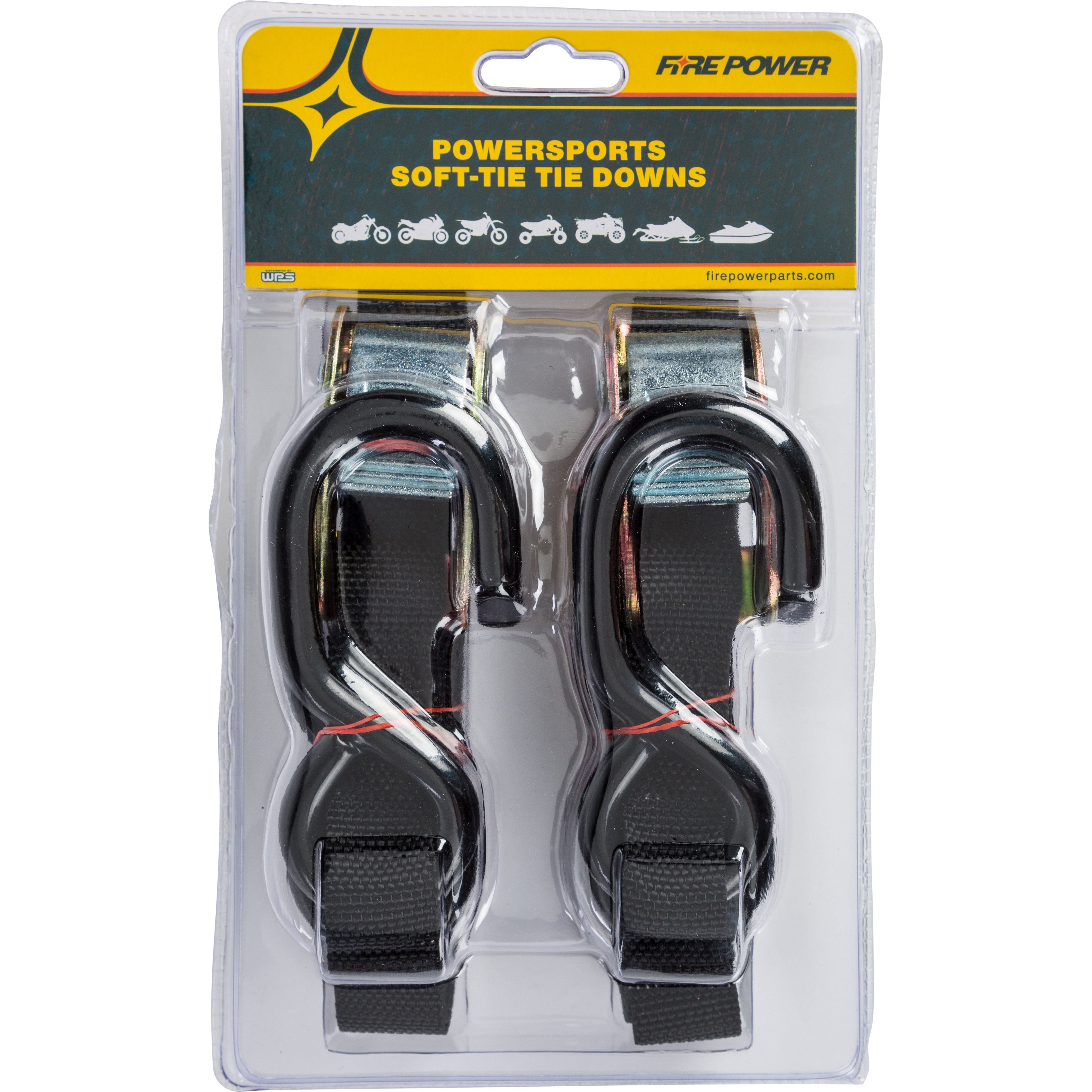 1" TIE-DOWN RED W/SOFT TIE 2/PK 21261 SOFT