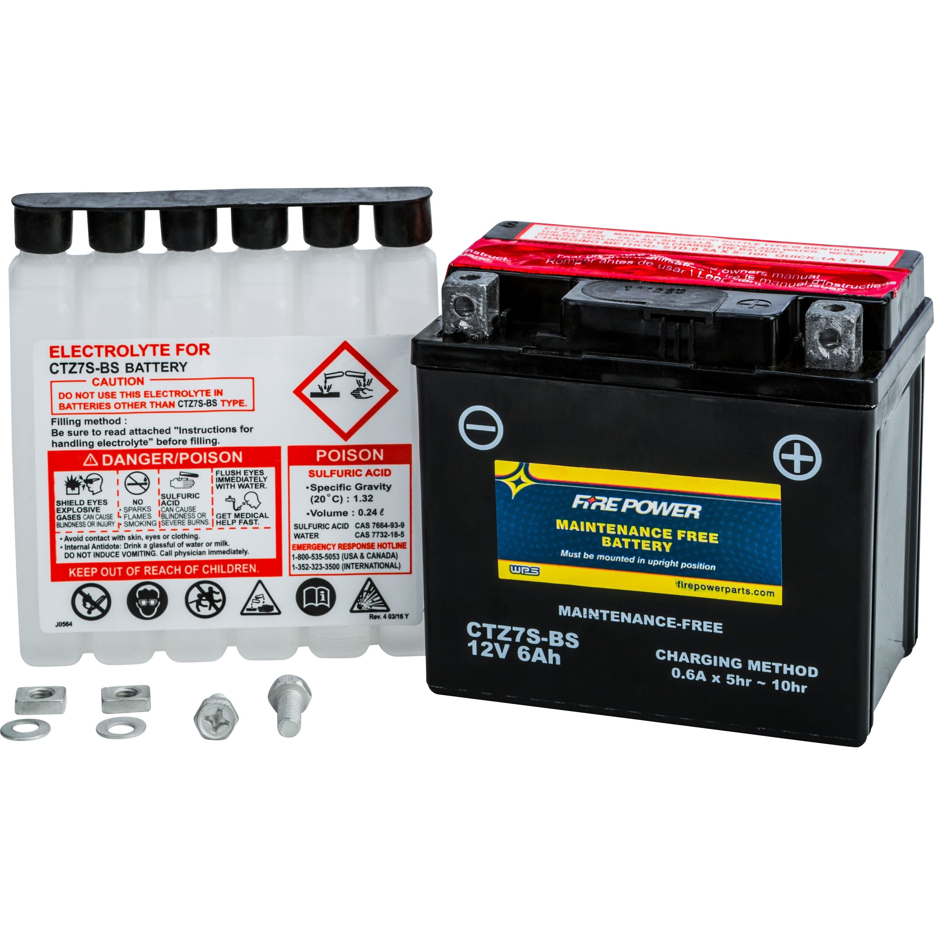 BATTERY U1-32 SEALED FACTORY ACTIVATED U1-32