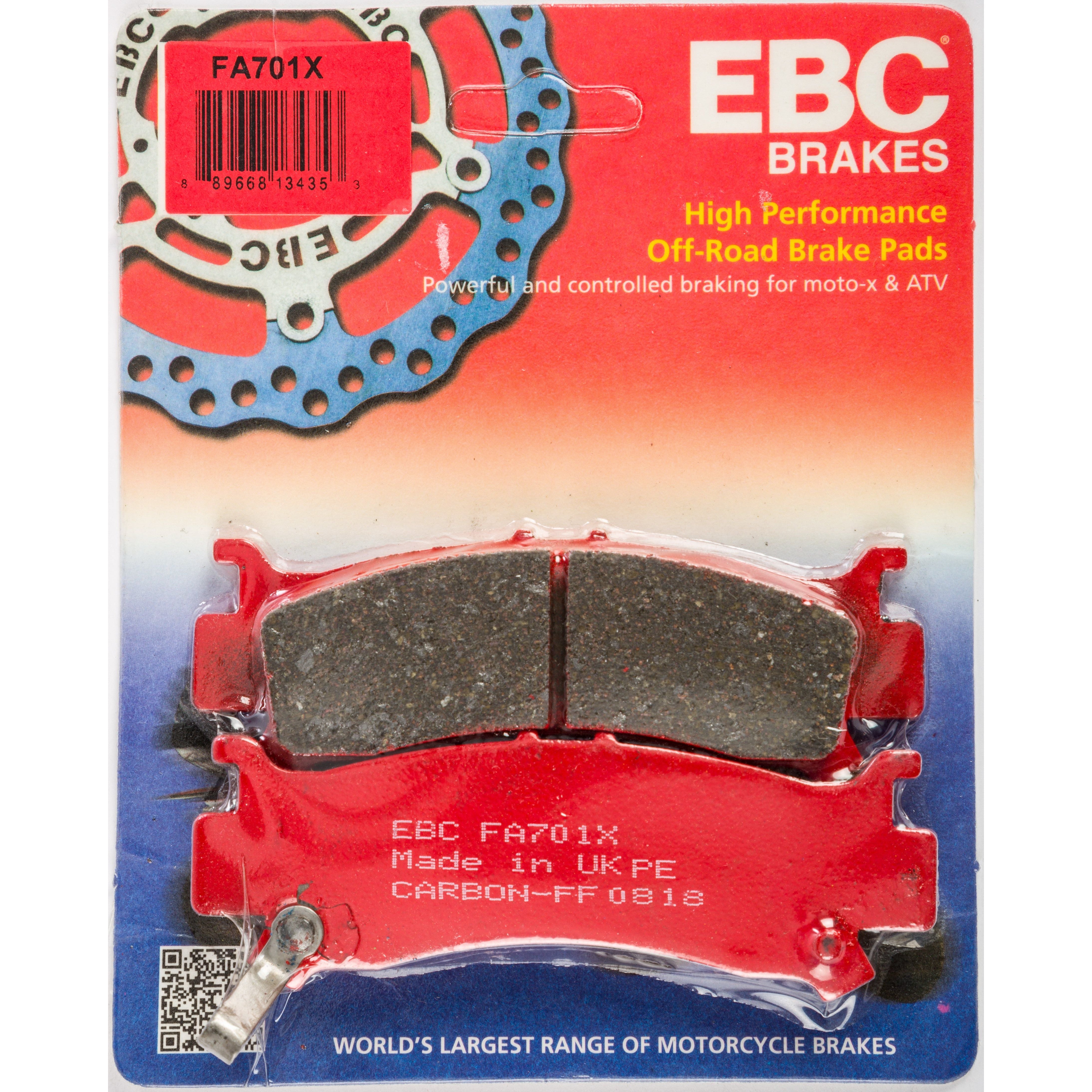 BRAKE PADS FA701X