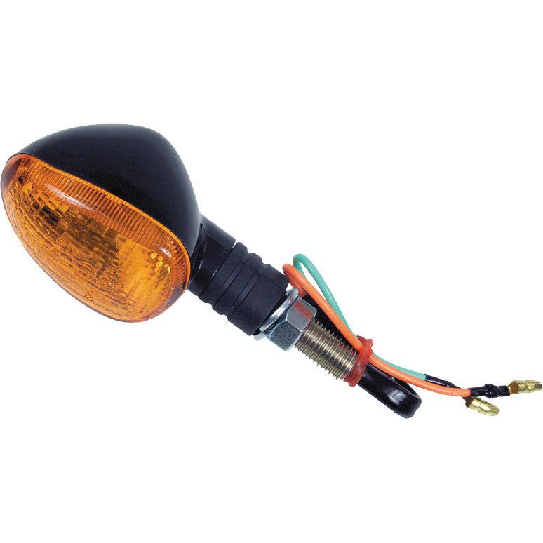 OVAL MARKER LIGHT REAR BLACK 1100251
