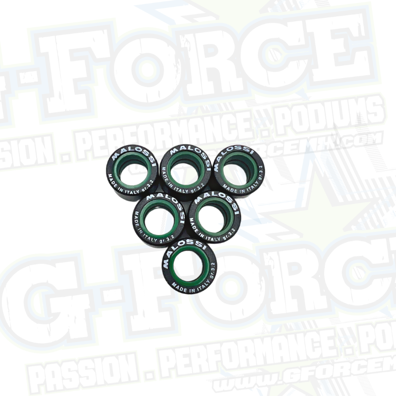 3.20 Gram Rollers 19x15.5 - Malossi (GREEN)