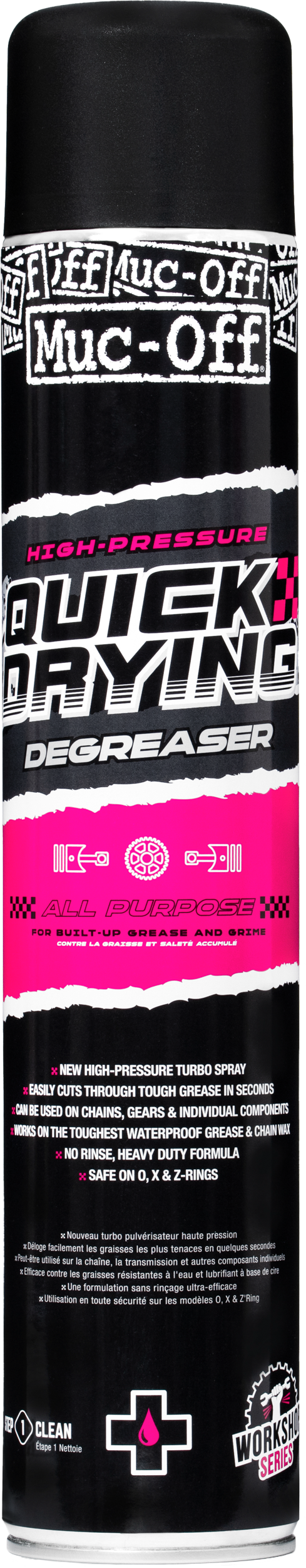 HIGH PRESSURE CHAIN DEGREASER QUICK DRYING