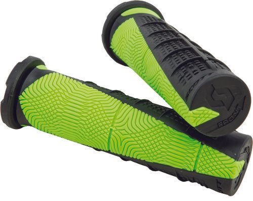 DEUCE GRIP ATV BLACK/NEON GRN