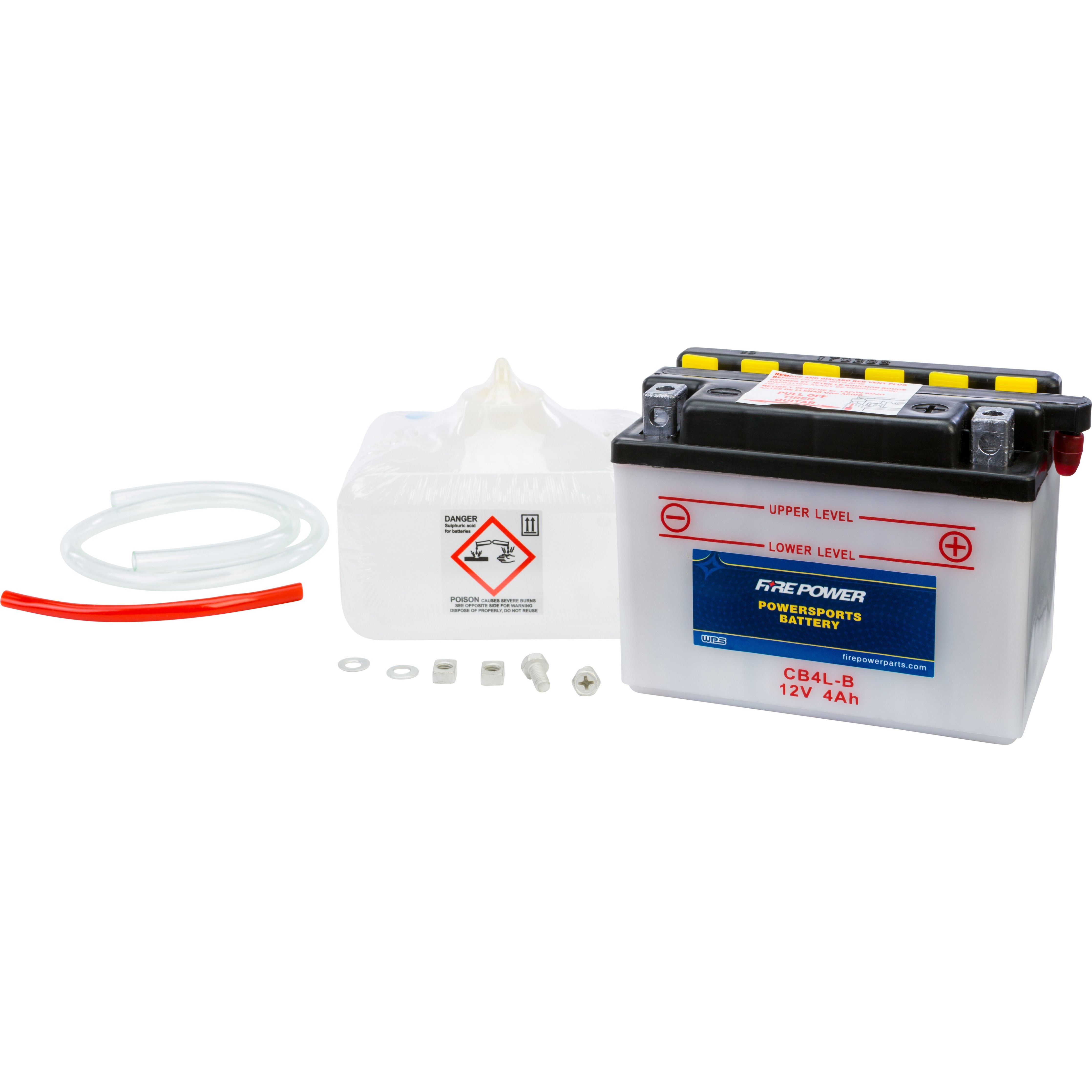 BATTERY W/ACID CB5L-B 12V HEAVY DUTY CB5L-B