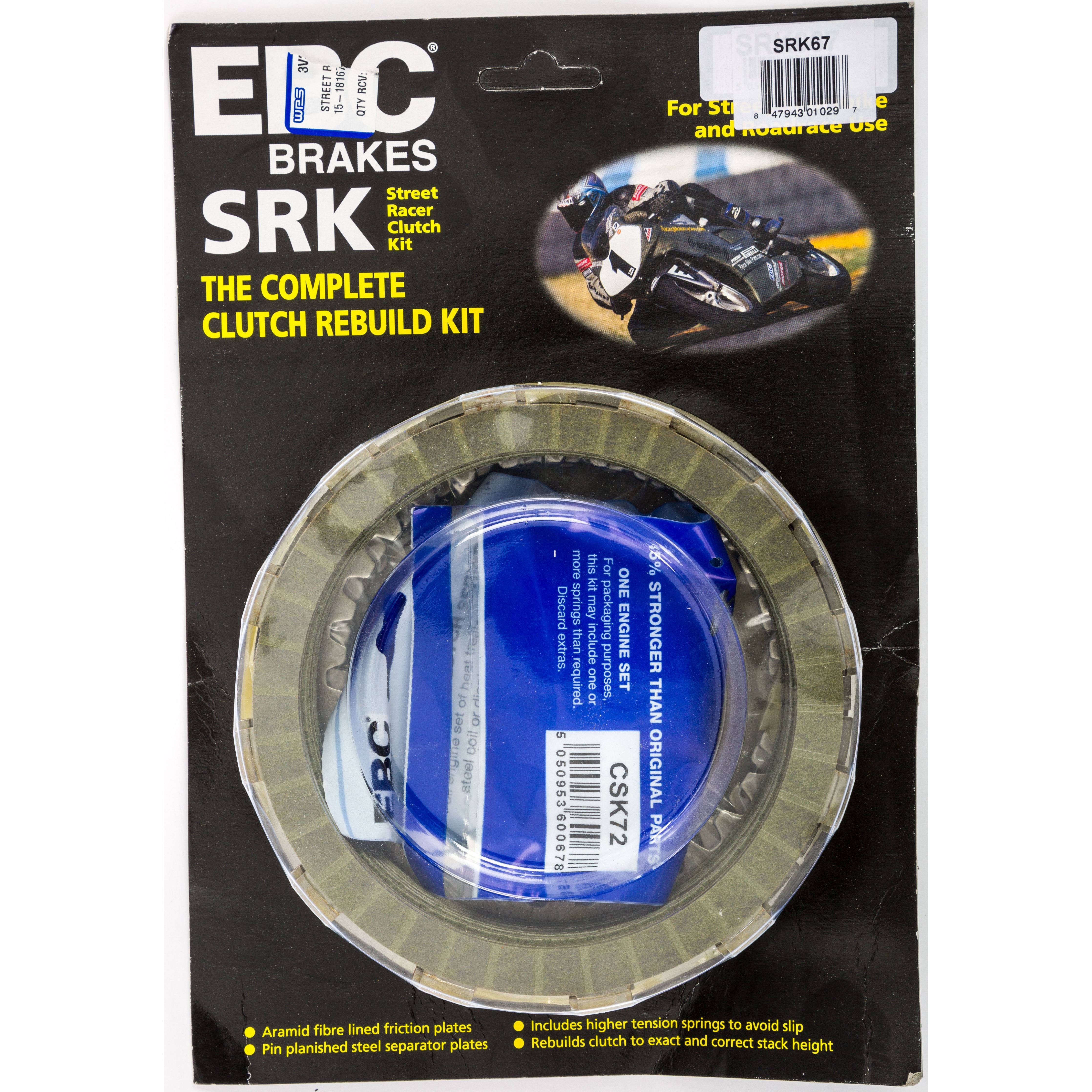 SRK COMPLETE CLUTCH KIT SRK67