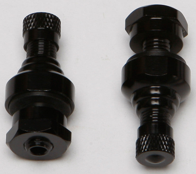 STRAIGHT/STRAIGHT AIR VALVE 8.3MM BLACK