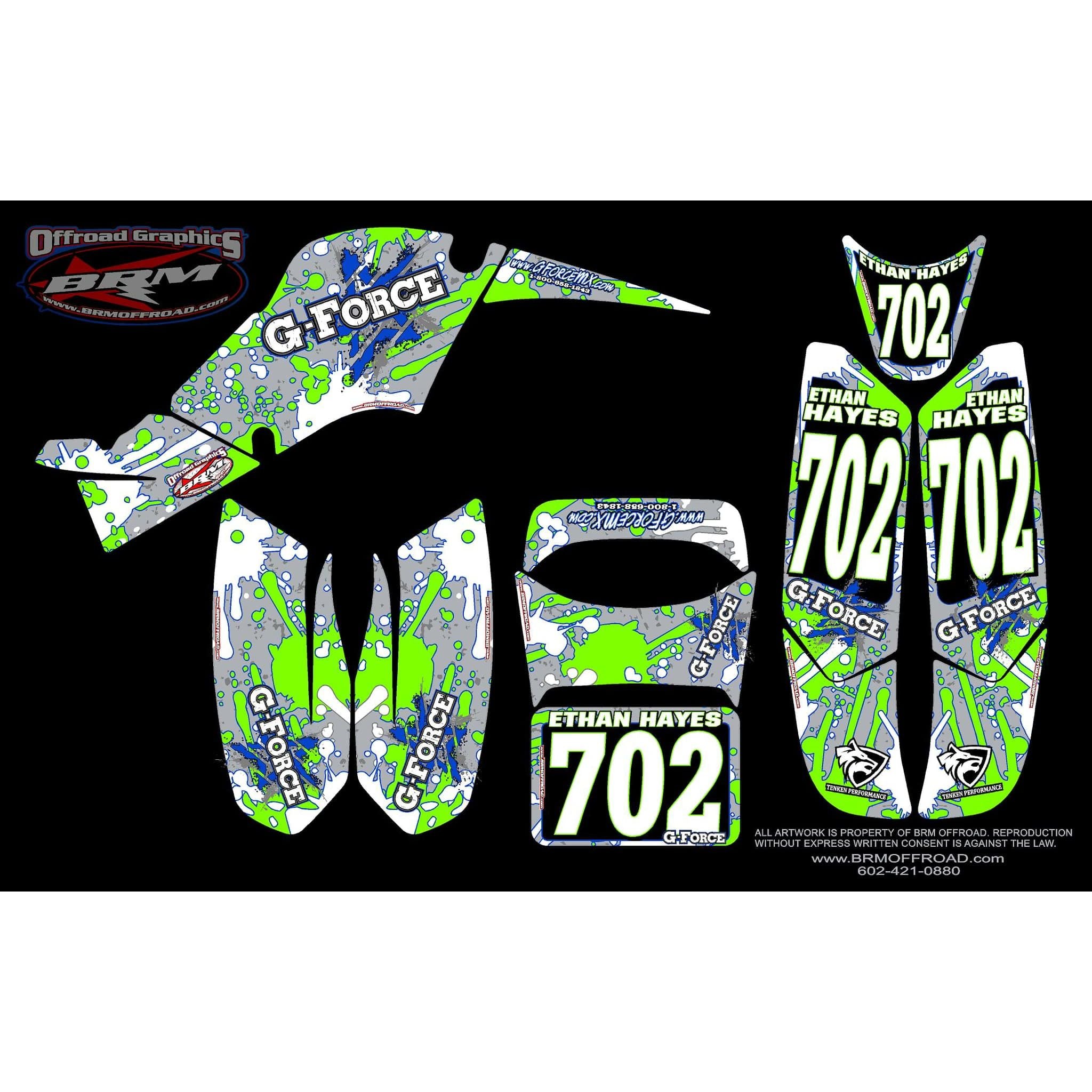 PAINTBALL - TEAM DECAL KIT