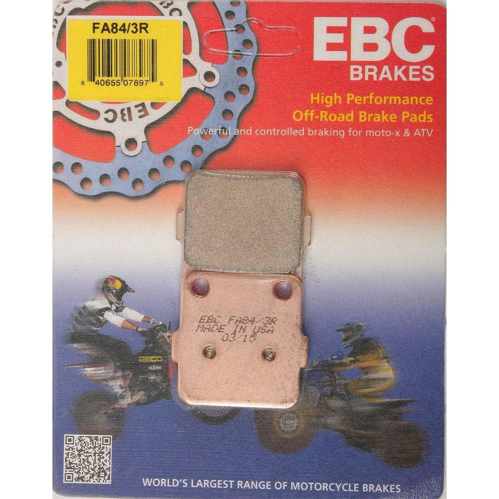 BRAKE PADS FA84/3R SINTERED R SERIES