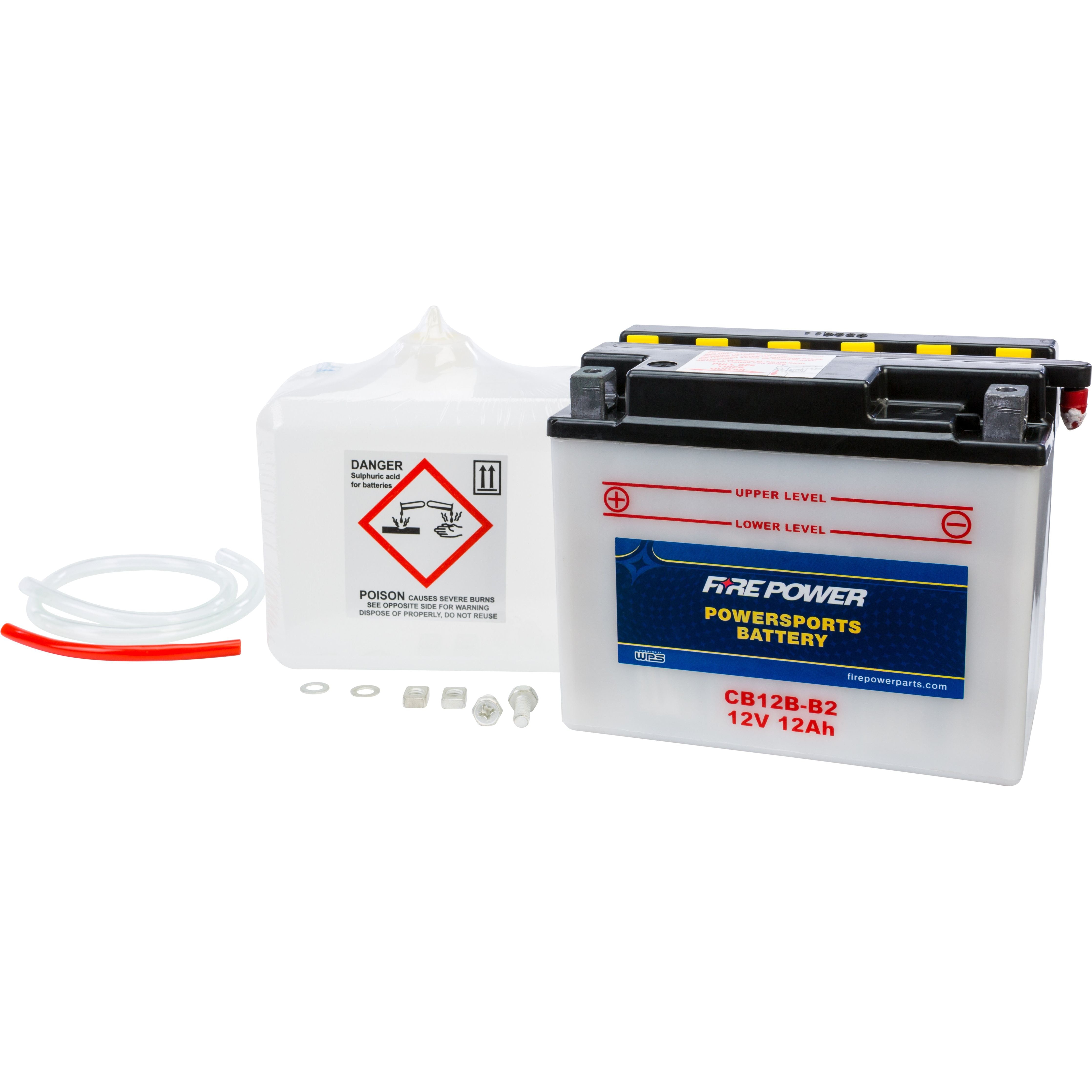 BATTERY W/ACID CB12C-A 12V HEAVY DUTY CB12C-A