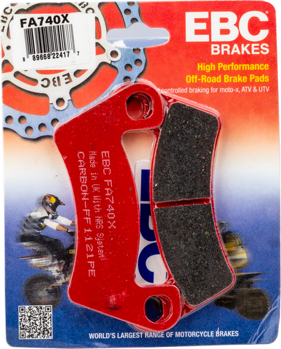 BRAKE PADS FA740X CARBON X SERIES