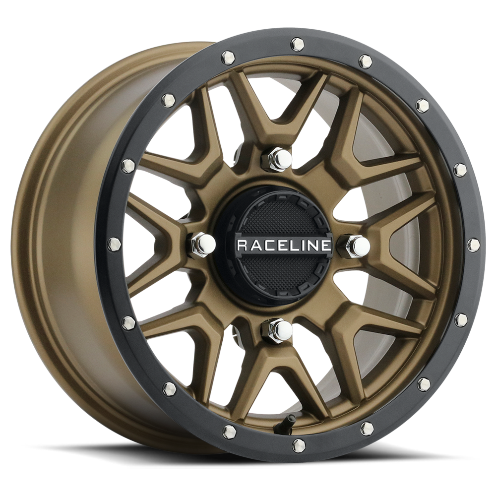KRANK WHEEL 14X7 4/137 5+2 (+10MM) BLK/BRONZE