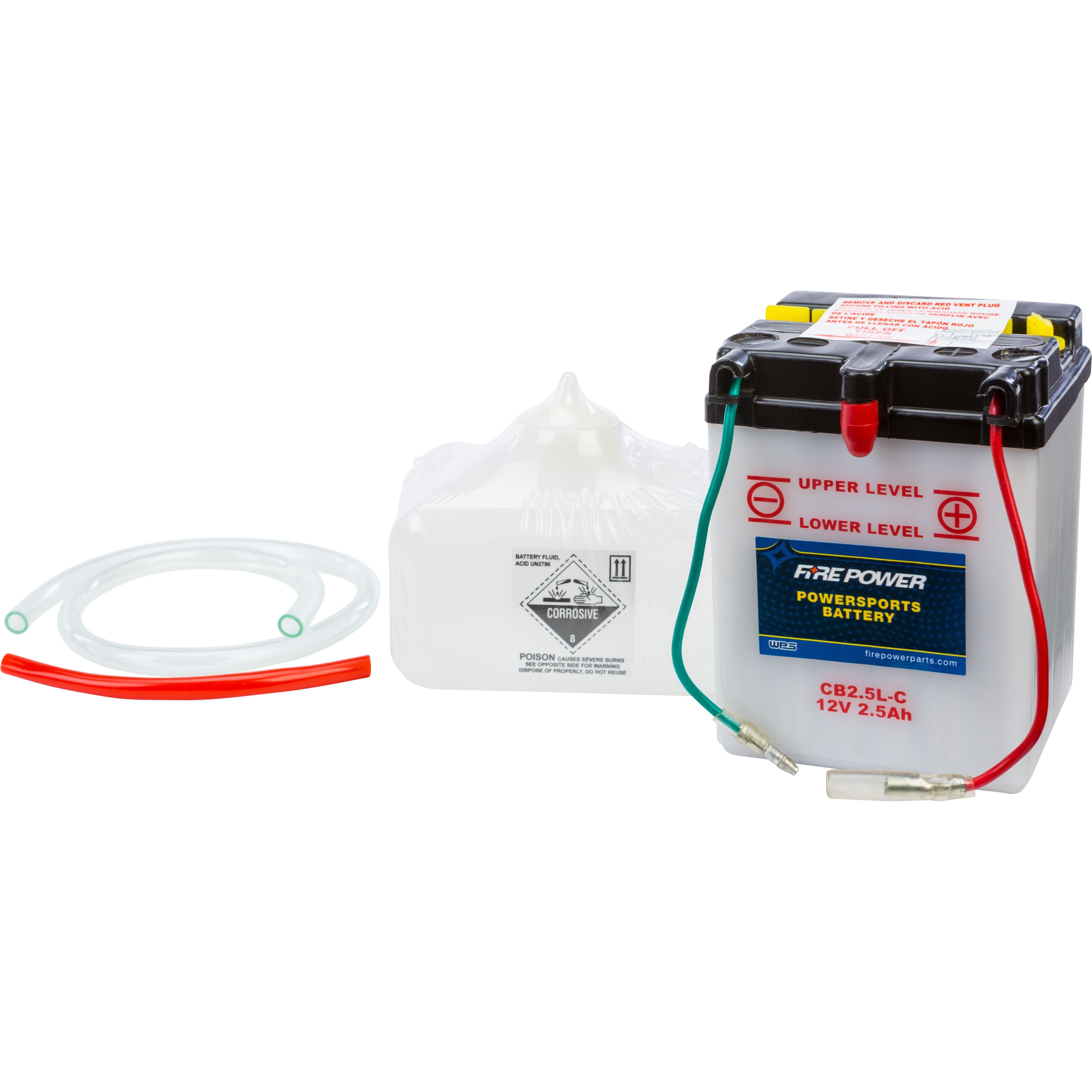 BATTERY W/ACID CB3L-A 12V HEAVY DUTY CB3L-A