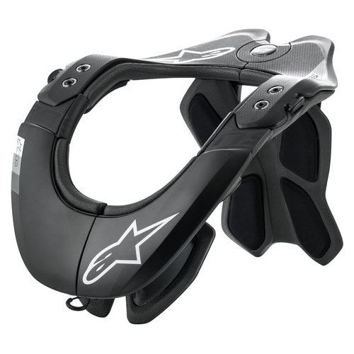 BNS TECH-2 NECK SUPPORT BLACK/COOL GREY XS-MD