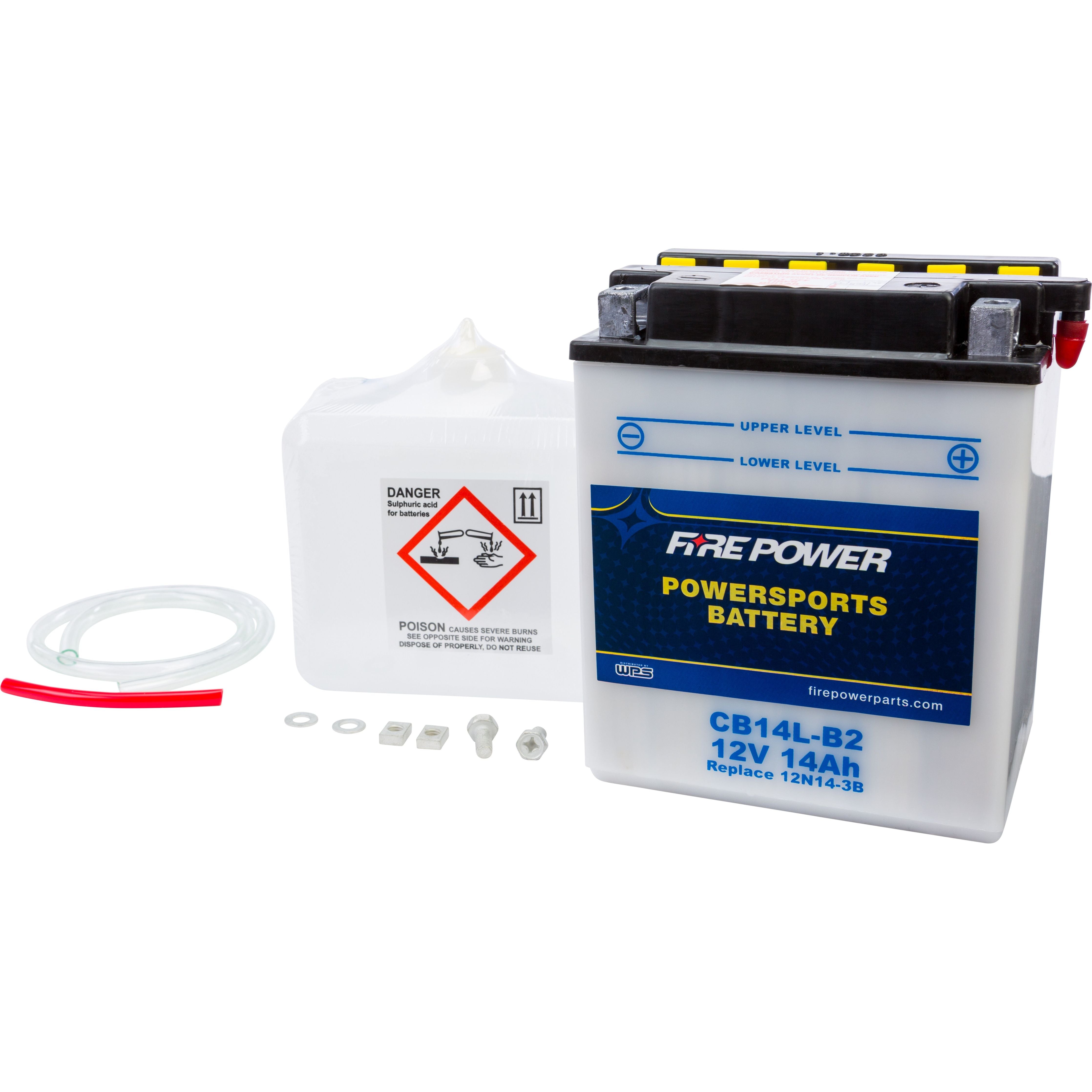 BATTERY W/ACID CB16AL-A2 12V HEAVY DUTY CB16AL-A2