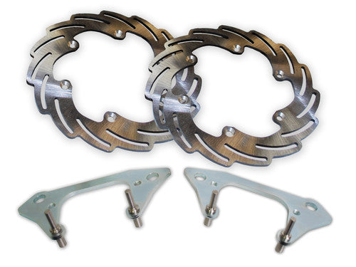 OVERSIZE ROTOR KIT REAR