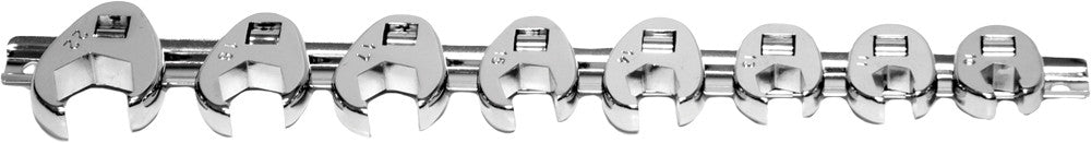 8 PC MET CROW FOOT WRENCH SET
