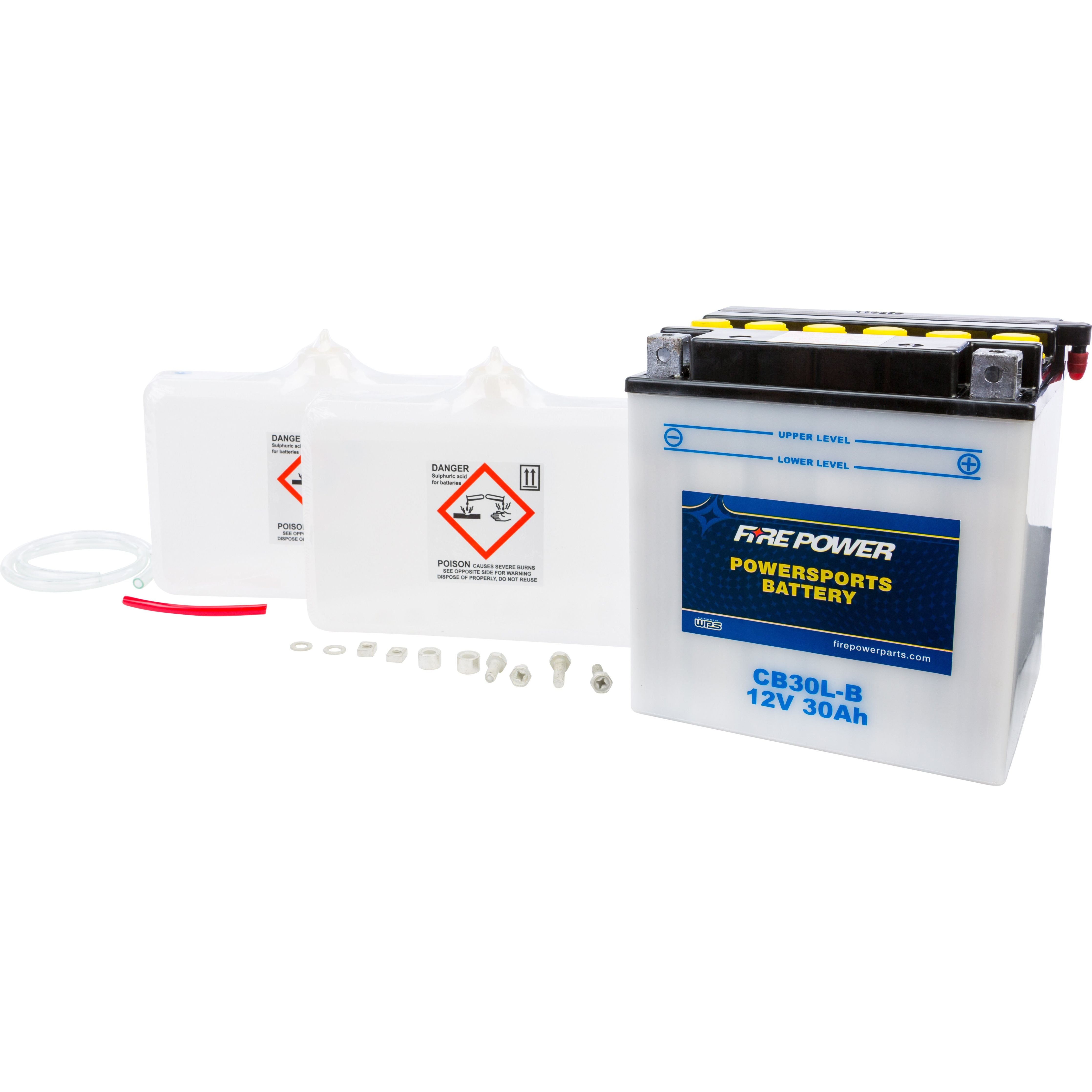 BATTERY W/ACID CB30CL-B 12V HEAVY DUTY CB30CL-B