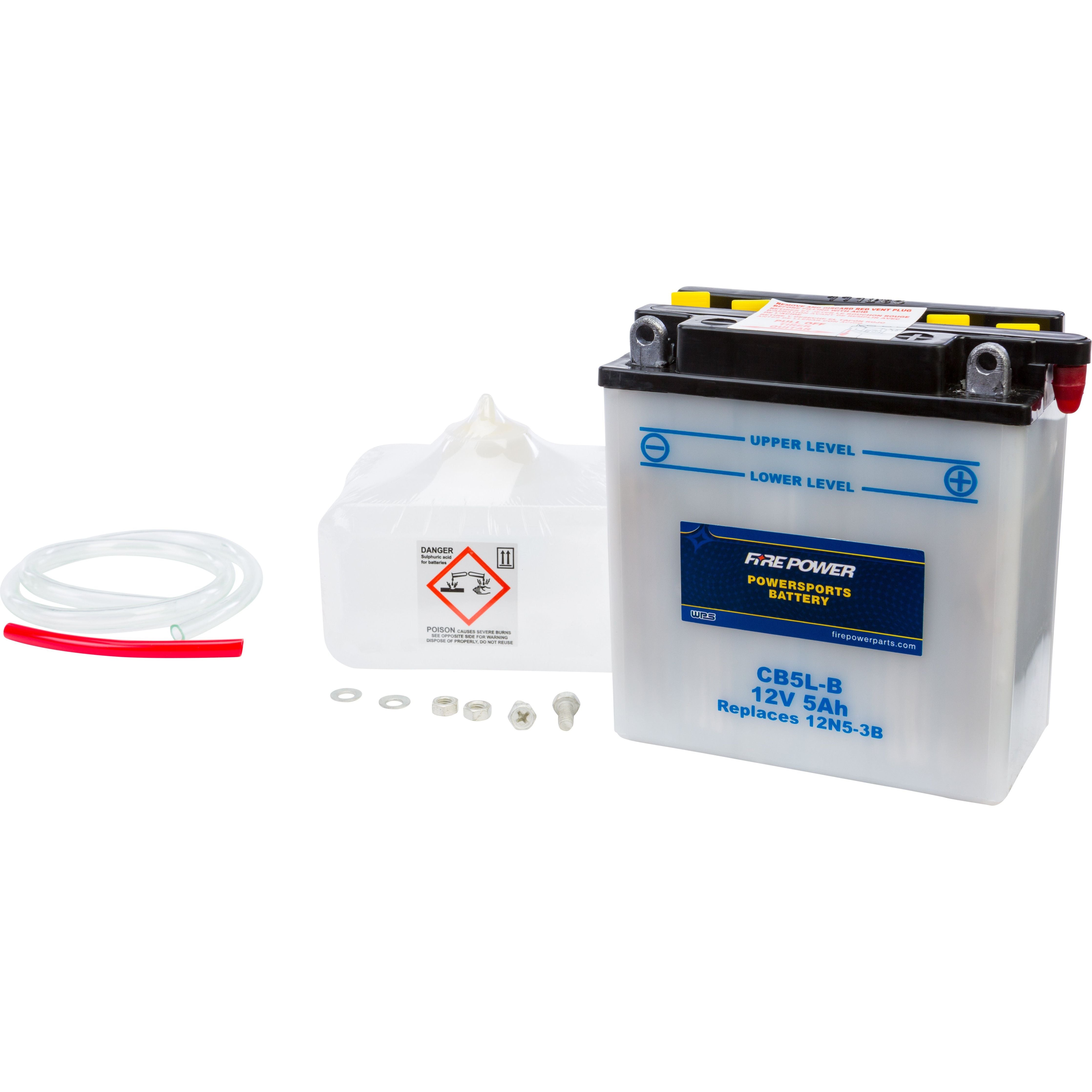 BATTERY W/ACID CB7-A 12V HEAVY DUTY CB7-A