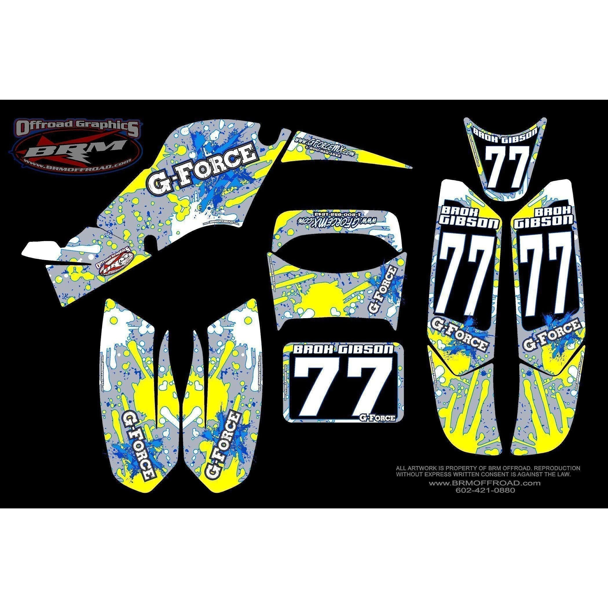 PAINTBALL - TEAM DECAL KIT