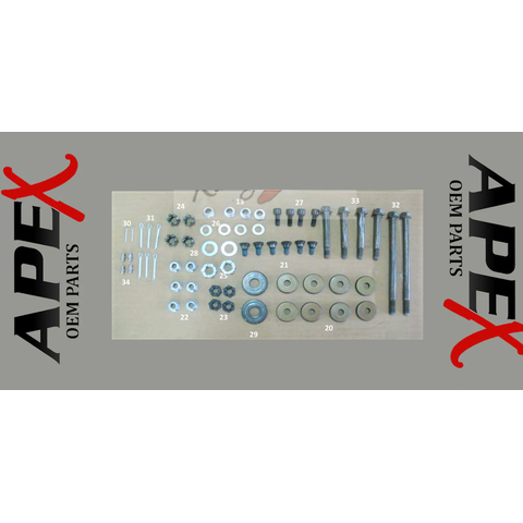 #32 Apex Long A-Arm Bolt (165mm x 1.50mm)