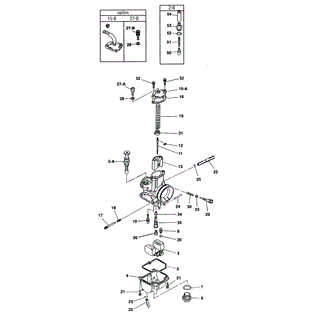 Keihin PWK Carburetor Spare Parts