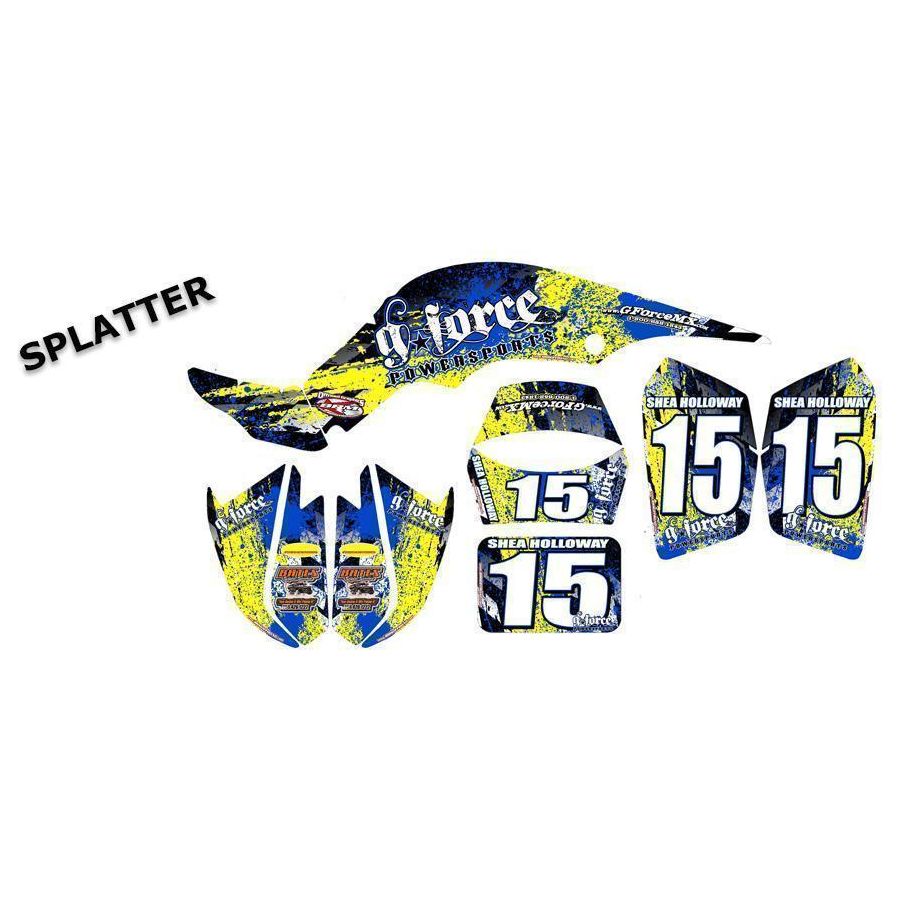 SPLATTER - TEAM DECAL KIT