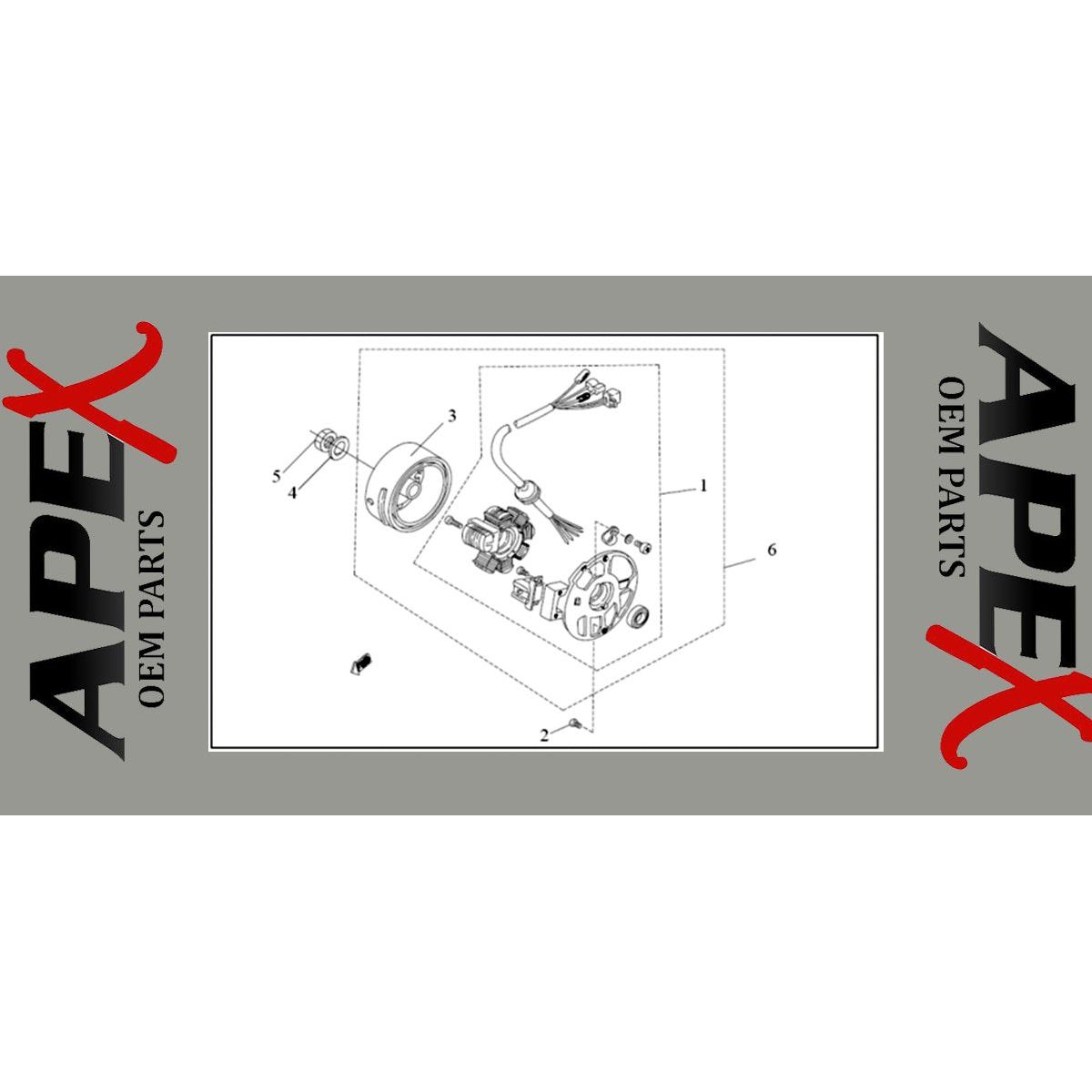 #2 M6 x 16 Allen Bolt