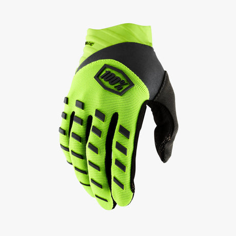 AIRMATIC GLOVES FLUO YELLOW/BLACK SM
