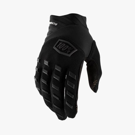 AIRMATIC YOUTH GLOVES BLACK/CHARCOAL MD