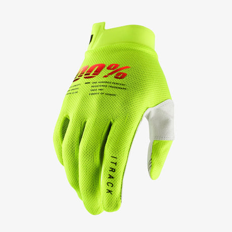 ITRACK GLOVES FLUO YELLOW SM
