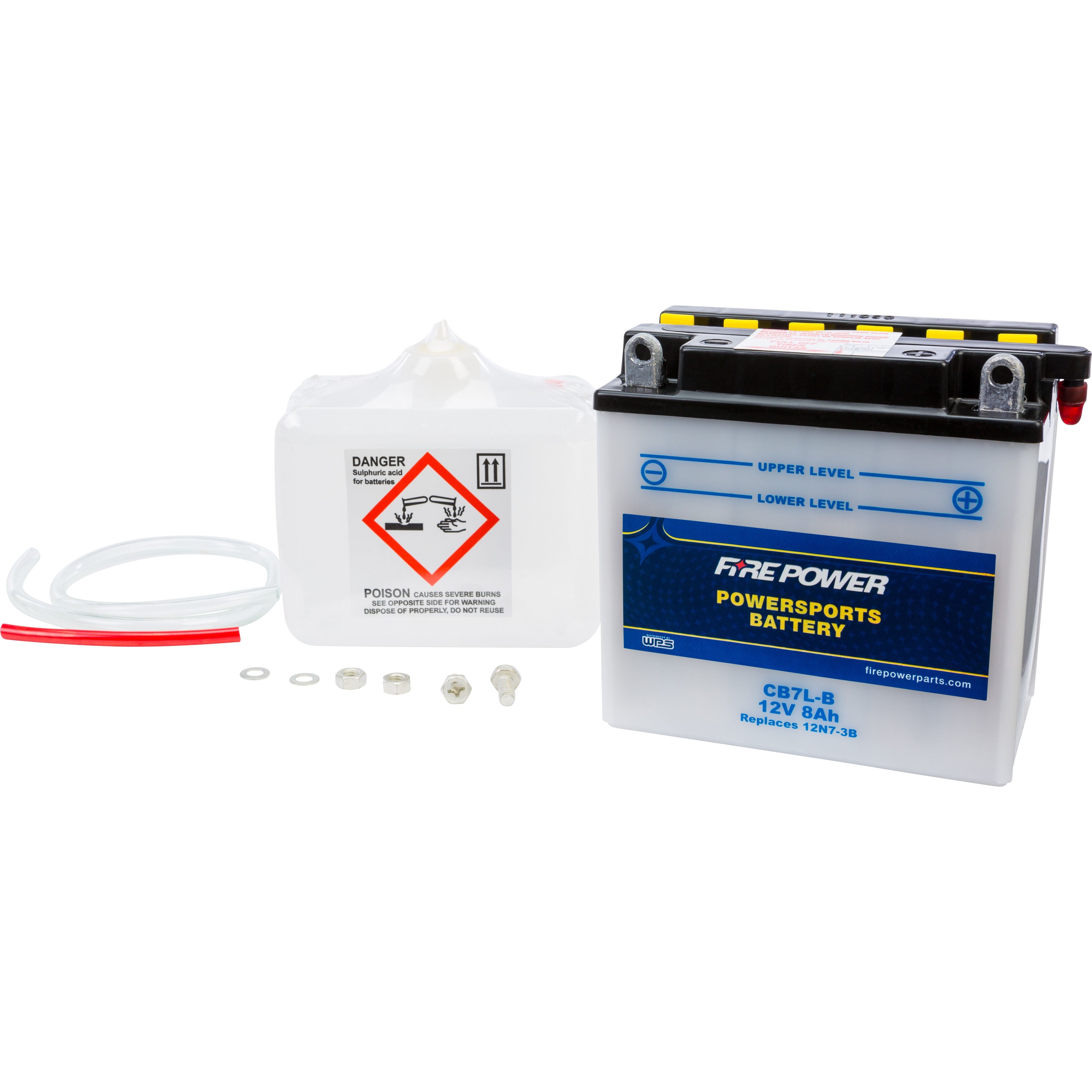 BATTERY W/ACID CB9A-A 12V HEAVY DUTY CB9A-A