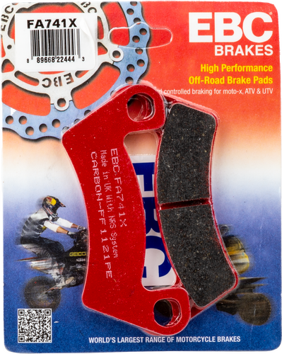 BRAKE PADS FA741X CARBON X SERIES