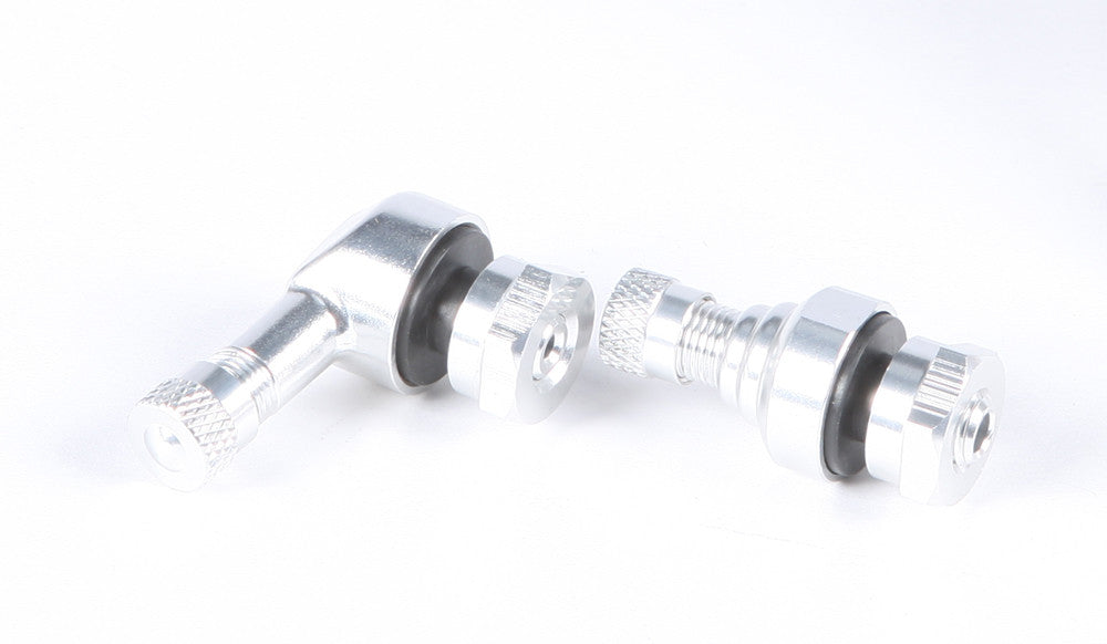 90/STRAIGHT AIR VALVE 8.3MM SILVER